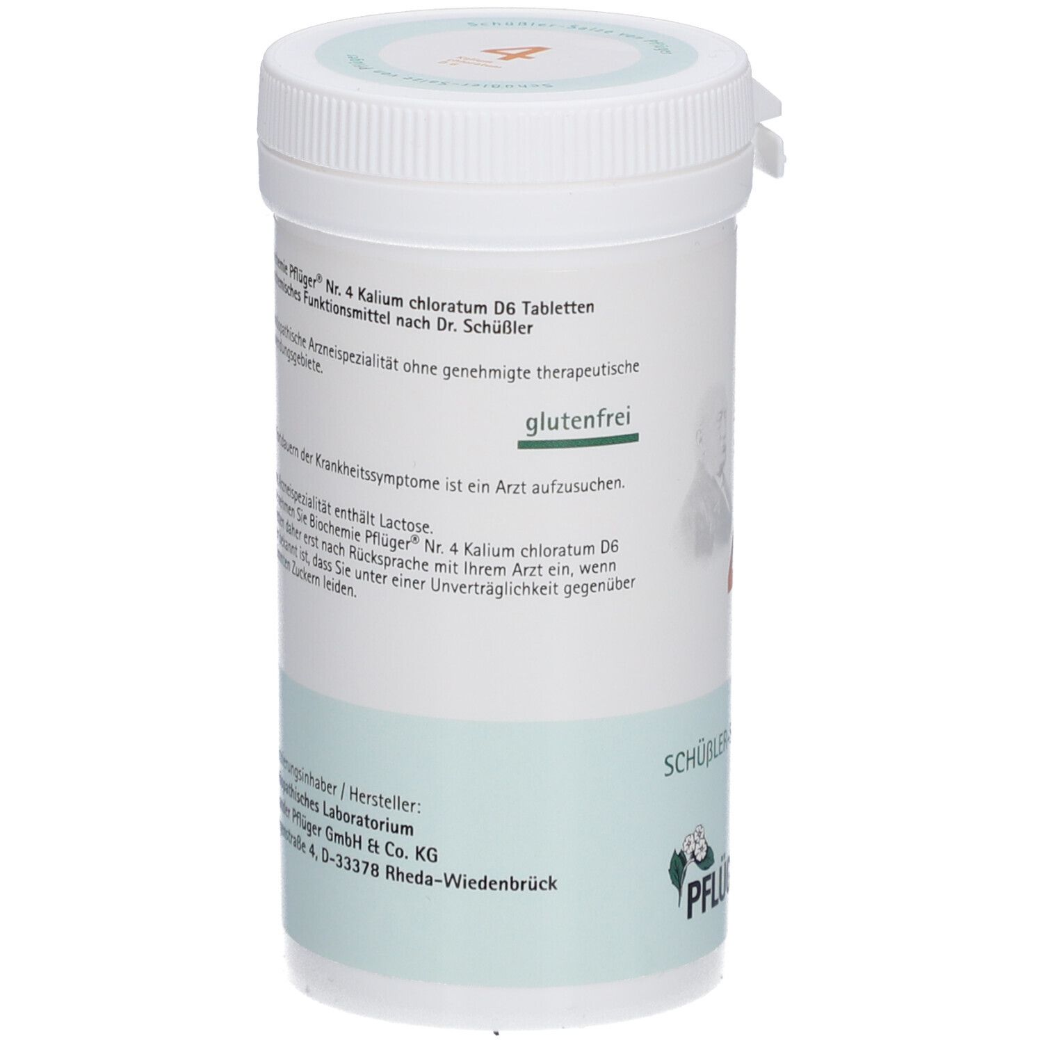 Schüßler-Salze 4 Kalium chloratum D6 Tabletten