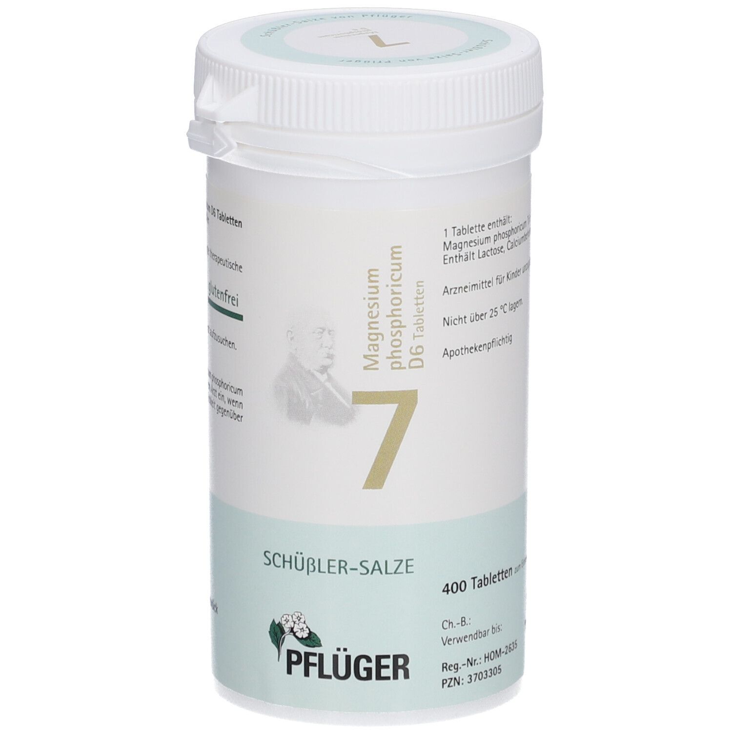 Schüßler-Salze 7 Magnesium phosphoricum D6 Tabletten