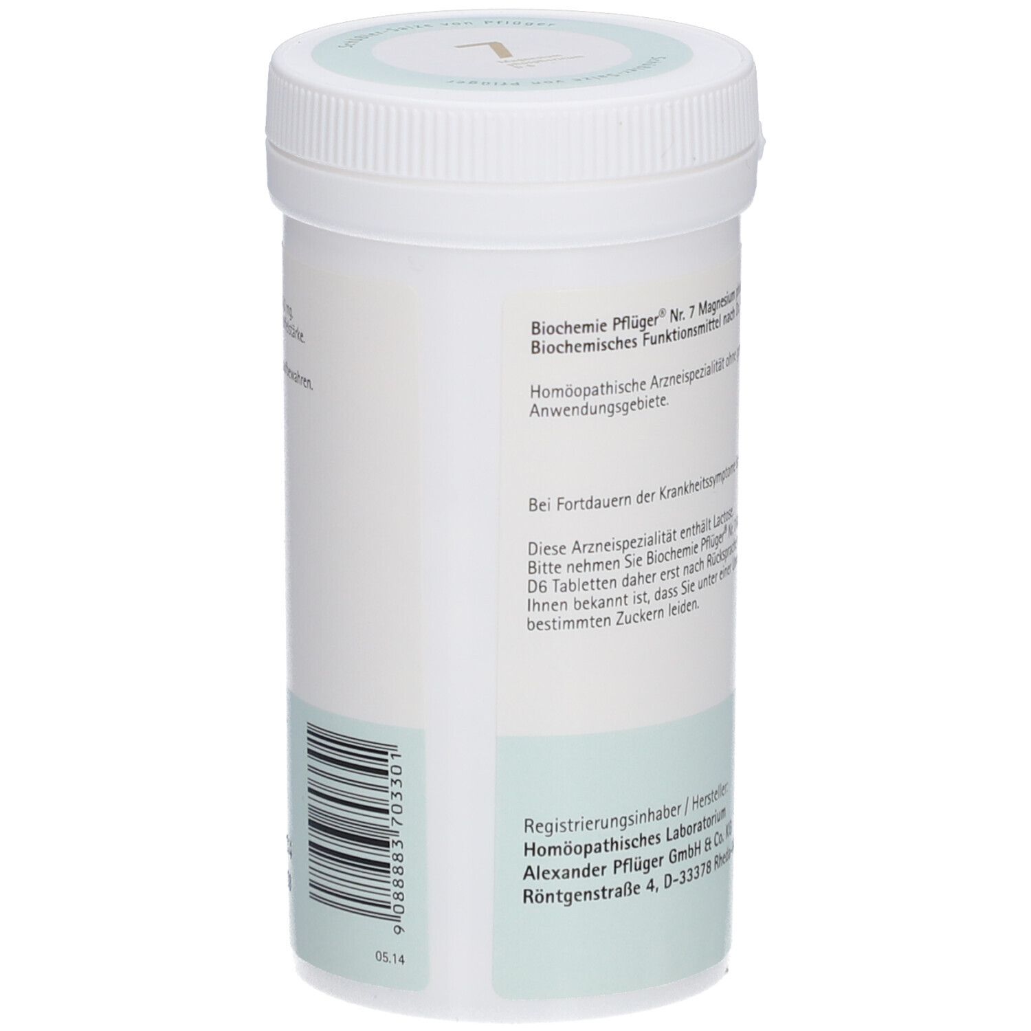 Schüßler-Salze 7 Magnesium phosphoricum D6 Tabletten
