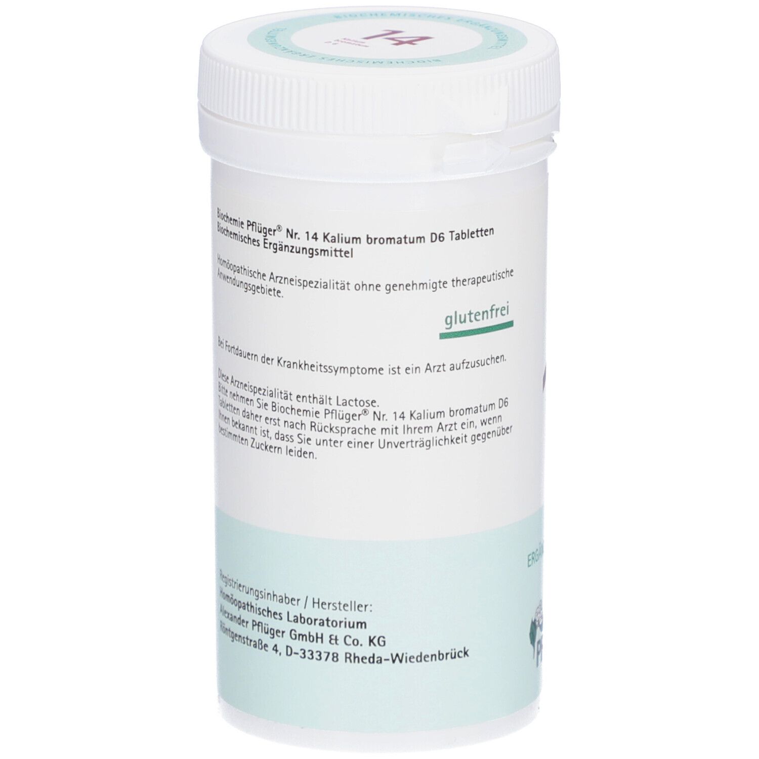Schüßler-Salze 14 Kalium bromatum D6 Tabletten