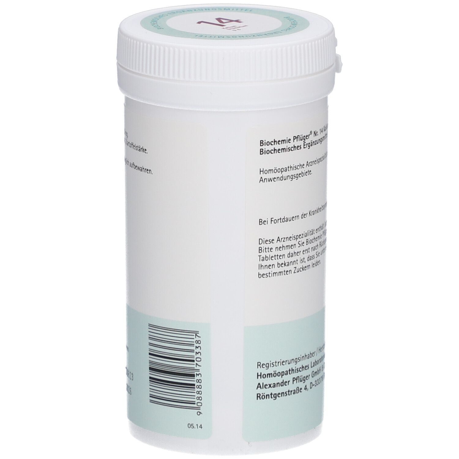 Schüßler-Salze 14 Kalium bromatum D6 Tabletten