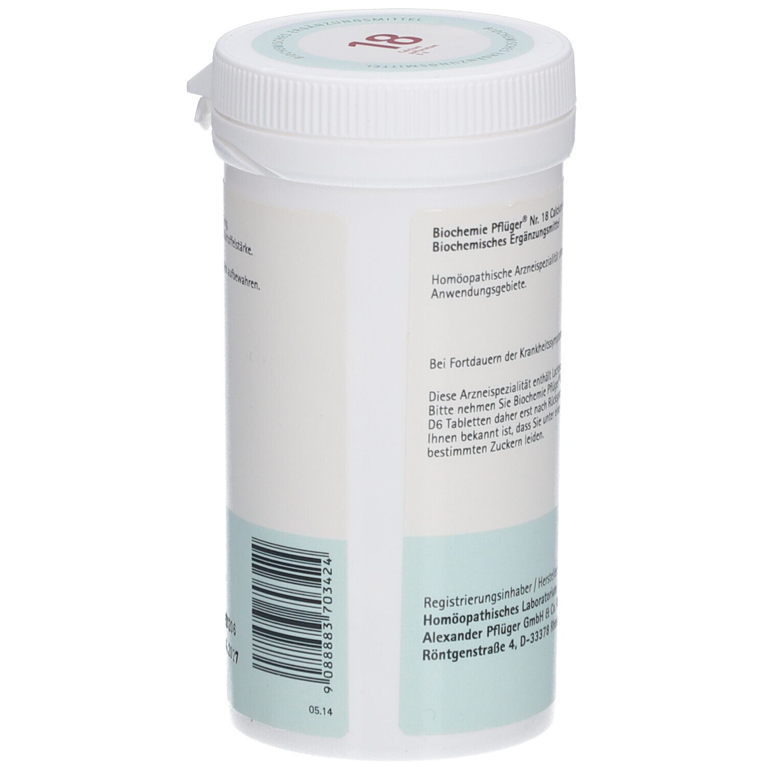 Schüßler-Salze 18 Calcium sulfuratum  D6 Tabletten