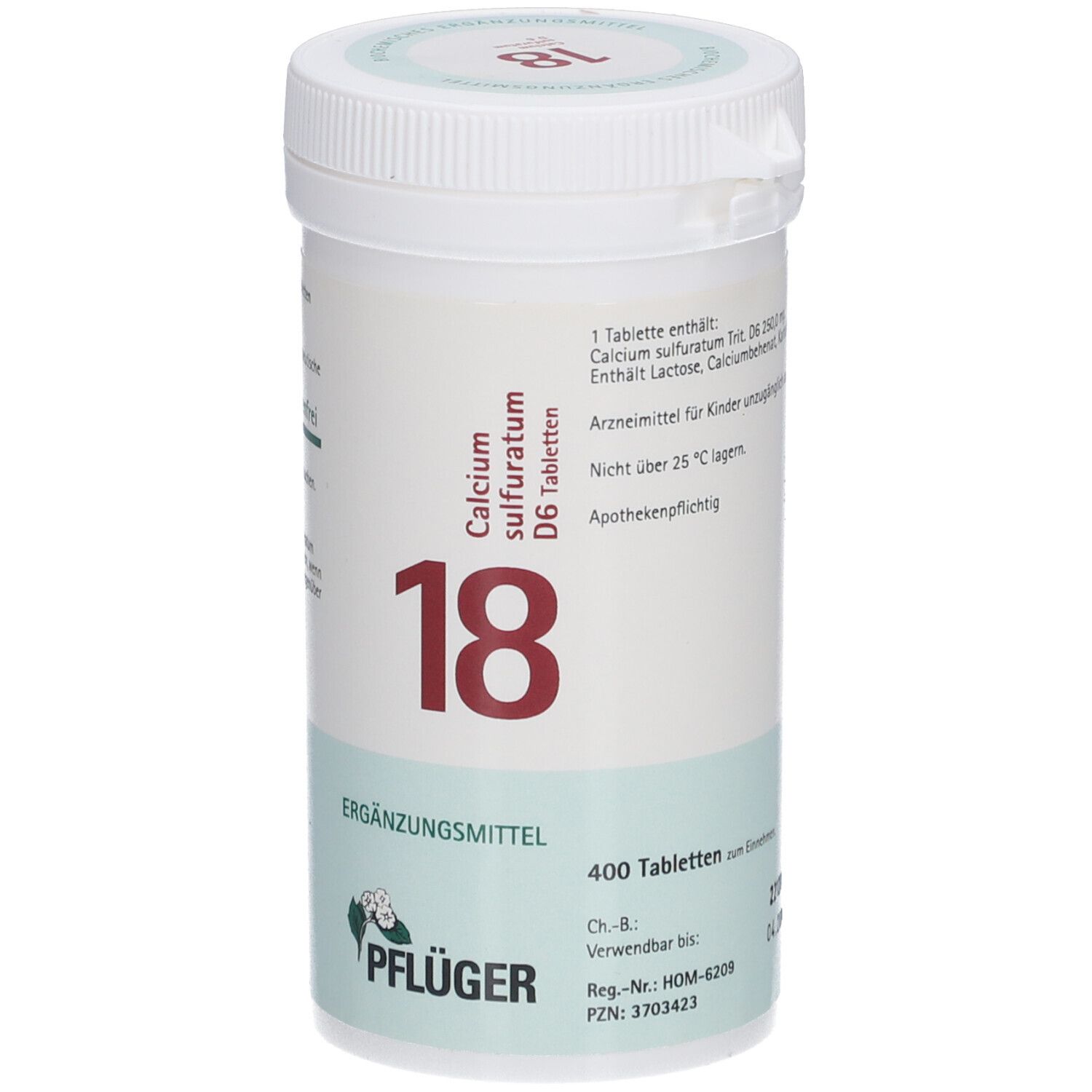 Schüßler-Salze 18 Calcium sulfuratum  D6 Tabletten