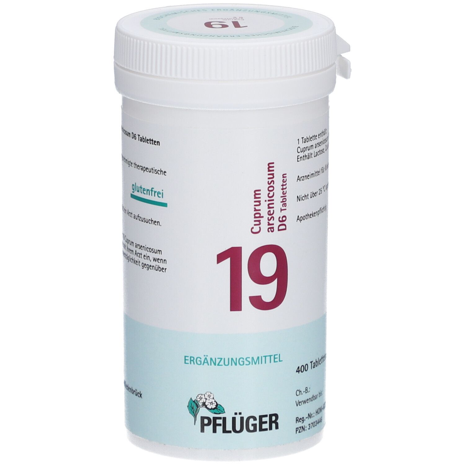 Schüßler-Salze 19 Cuprum arsenicosum D6 Tabletten