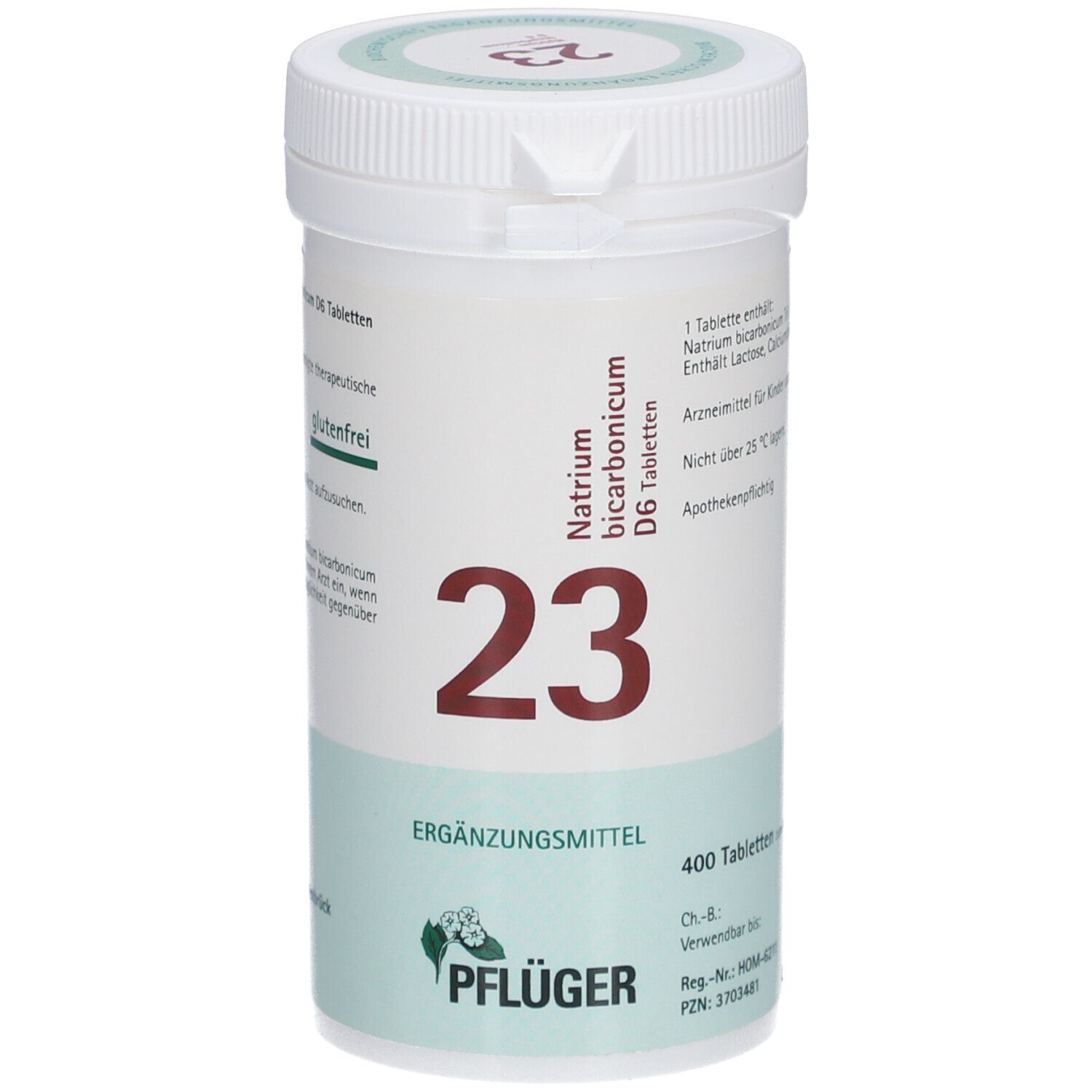 Schüßler-Salze 23 Natrium bicarbonicum D6 Tabletten