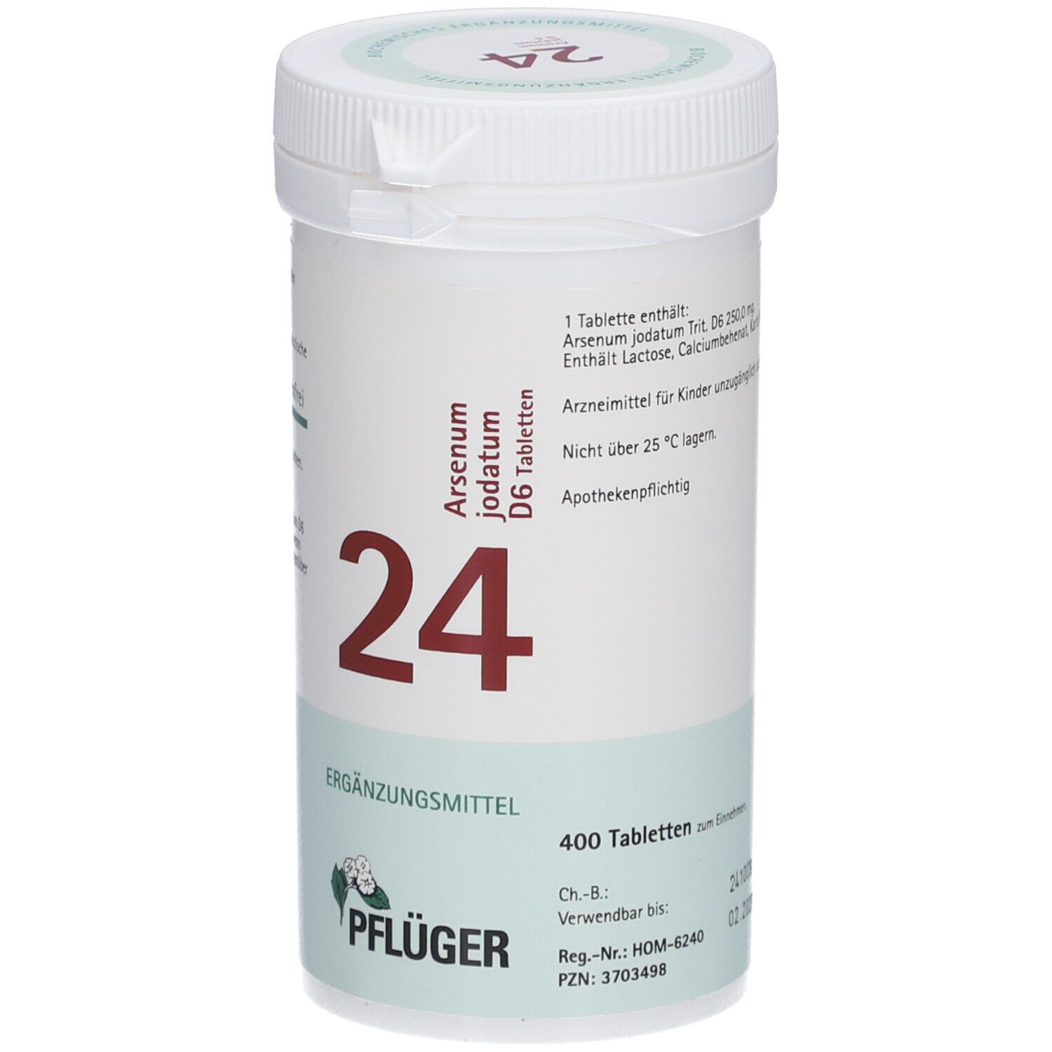 Schüßler-Salze 24 Arsenum jodatum D6 Tabletten