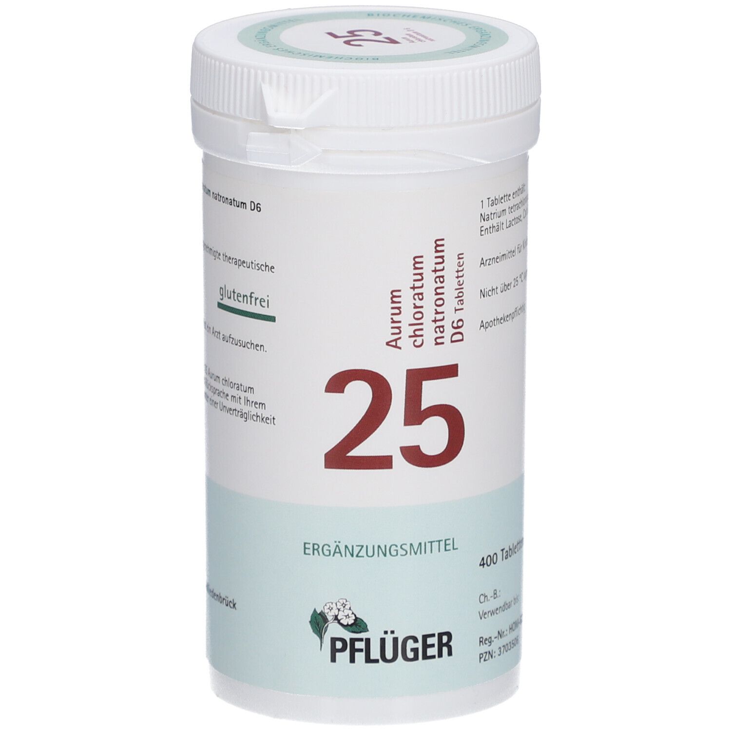 Schüßler-Salze 25 Aurum chloratum natronatum D6 Tabletten