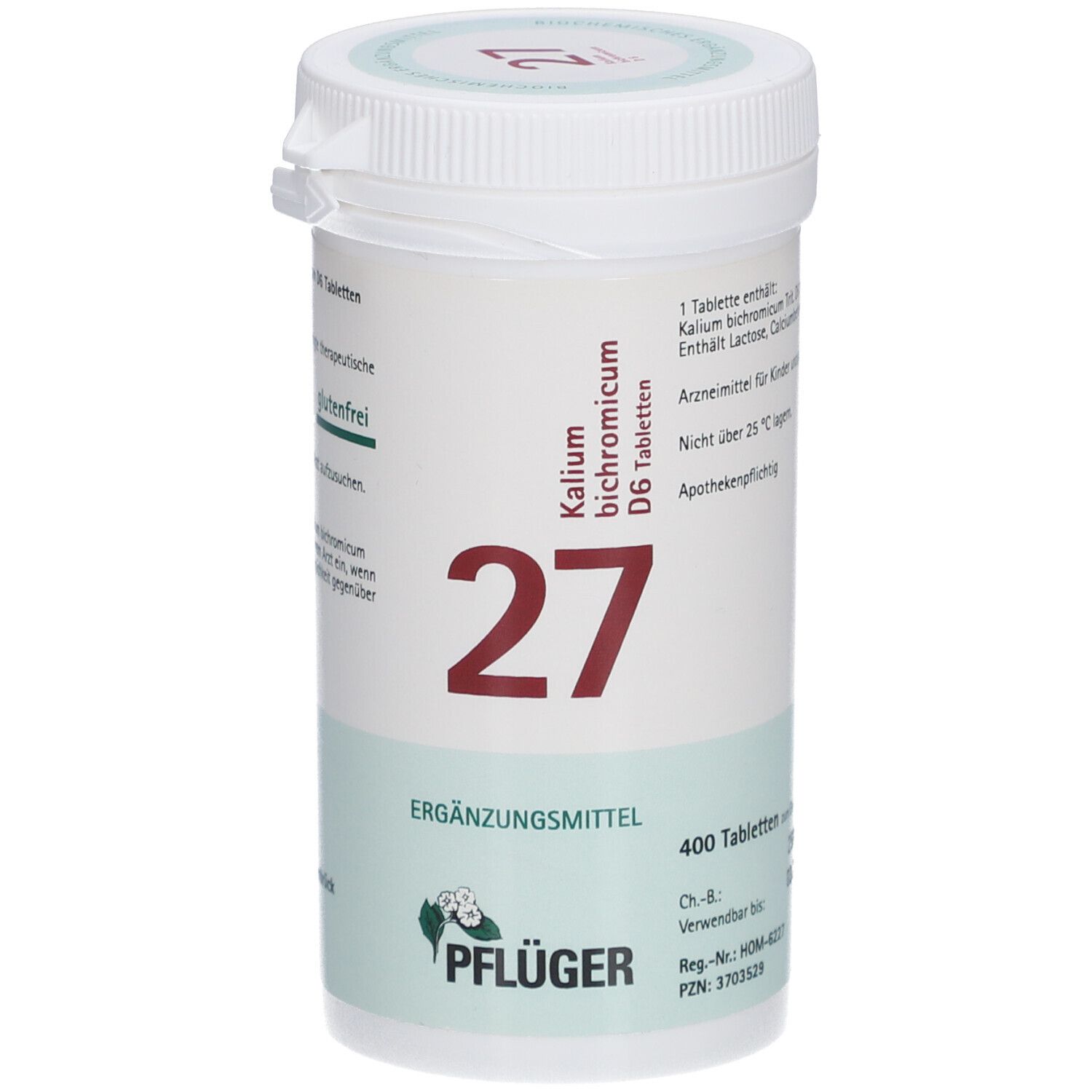 Schüßler-Salze 27 Kalium bichromicum D6 Tabletten