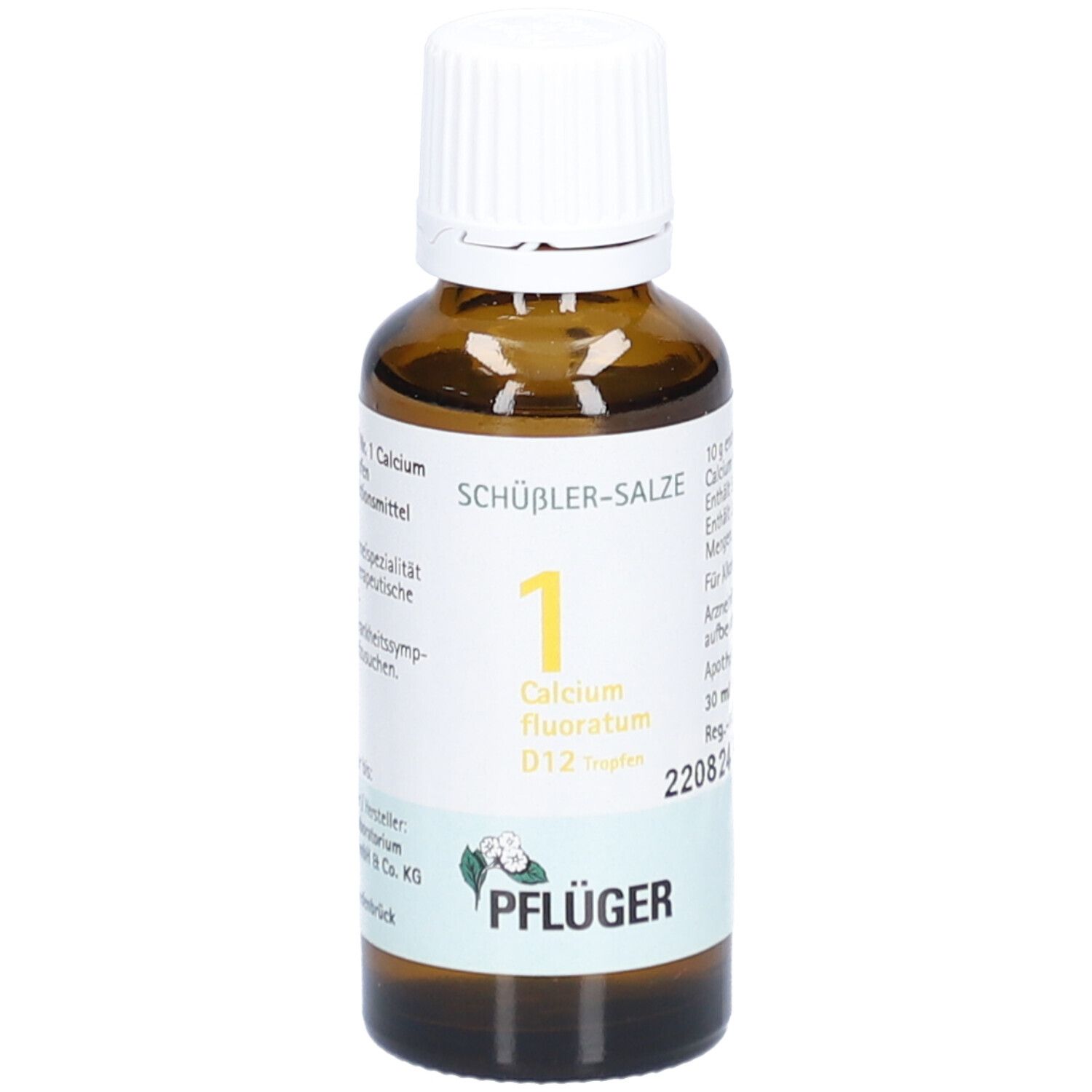 Schüßler-Salze 1 Calcium  fluoratum D12 Tropfen