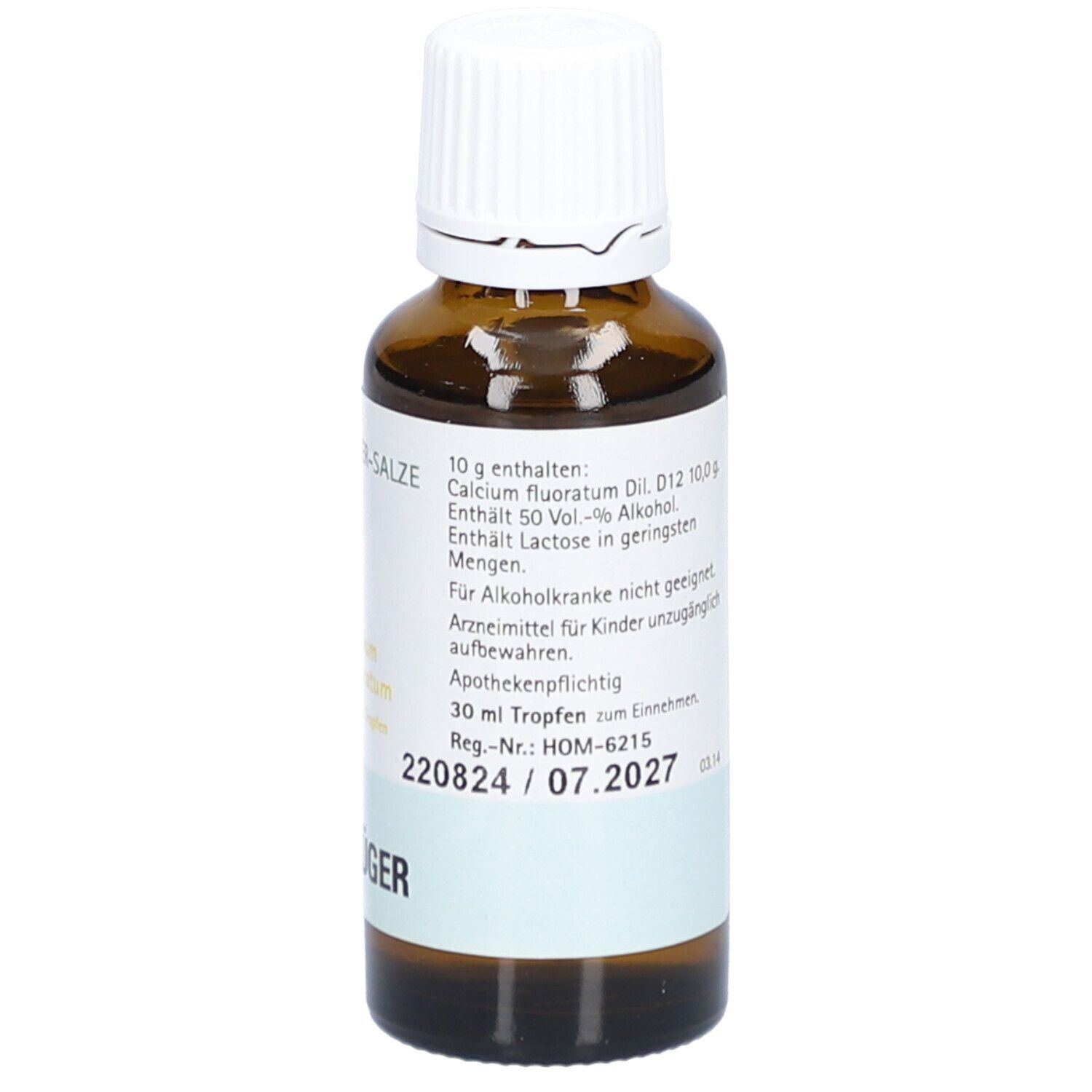 Schüßler-Salze 1 Calcium  fluoratum D12 Tropfen