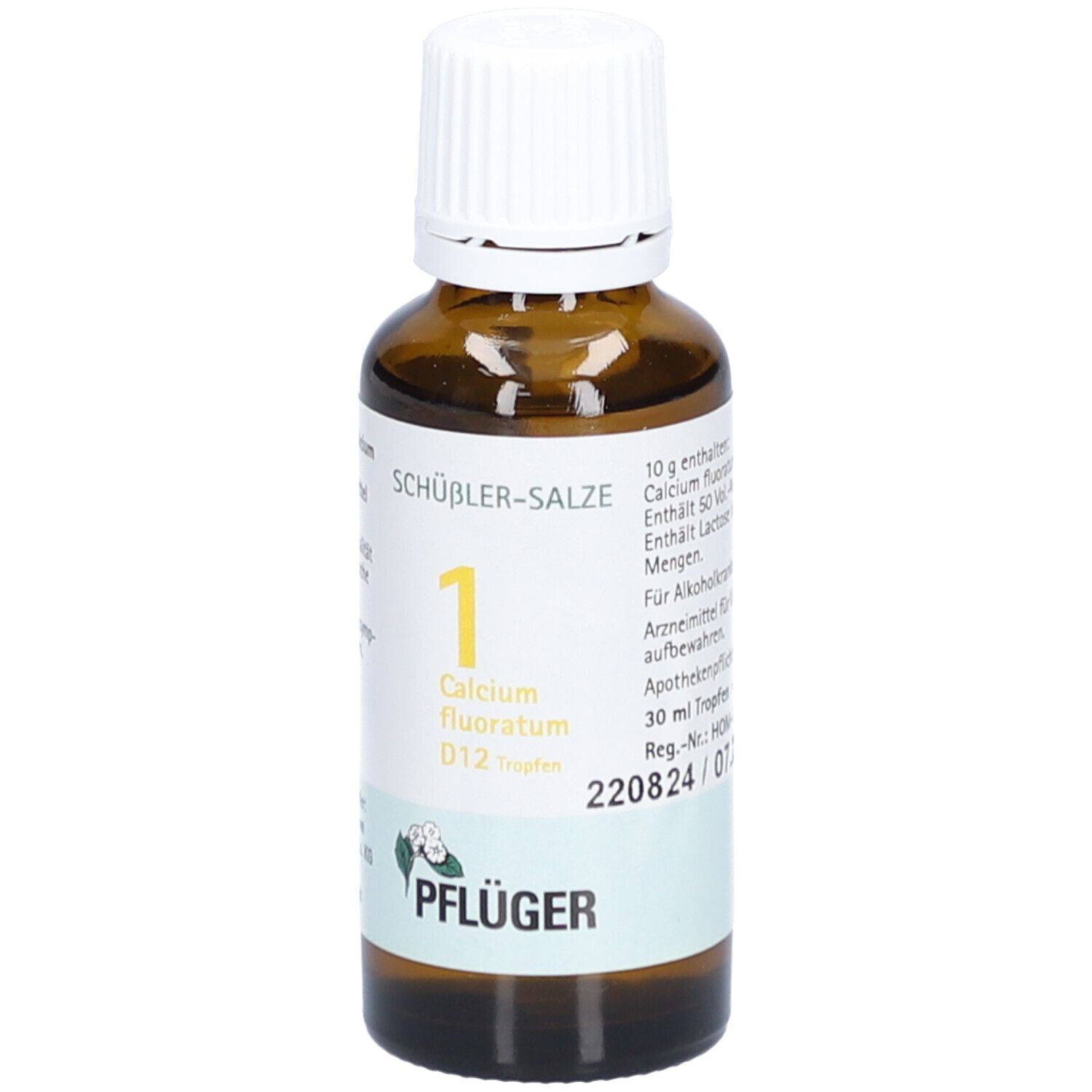 Schüßler-Salze 1 Calcium  fluoratum D12 Tropfen