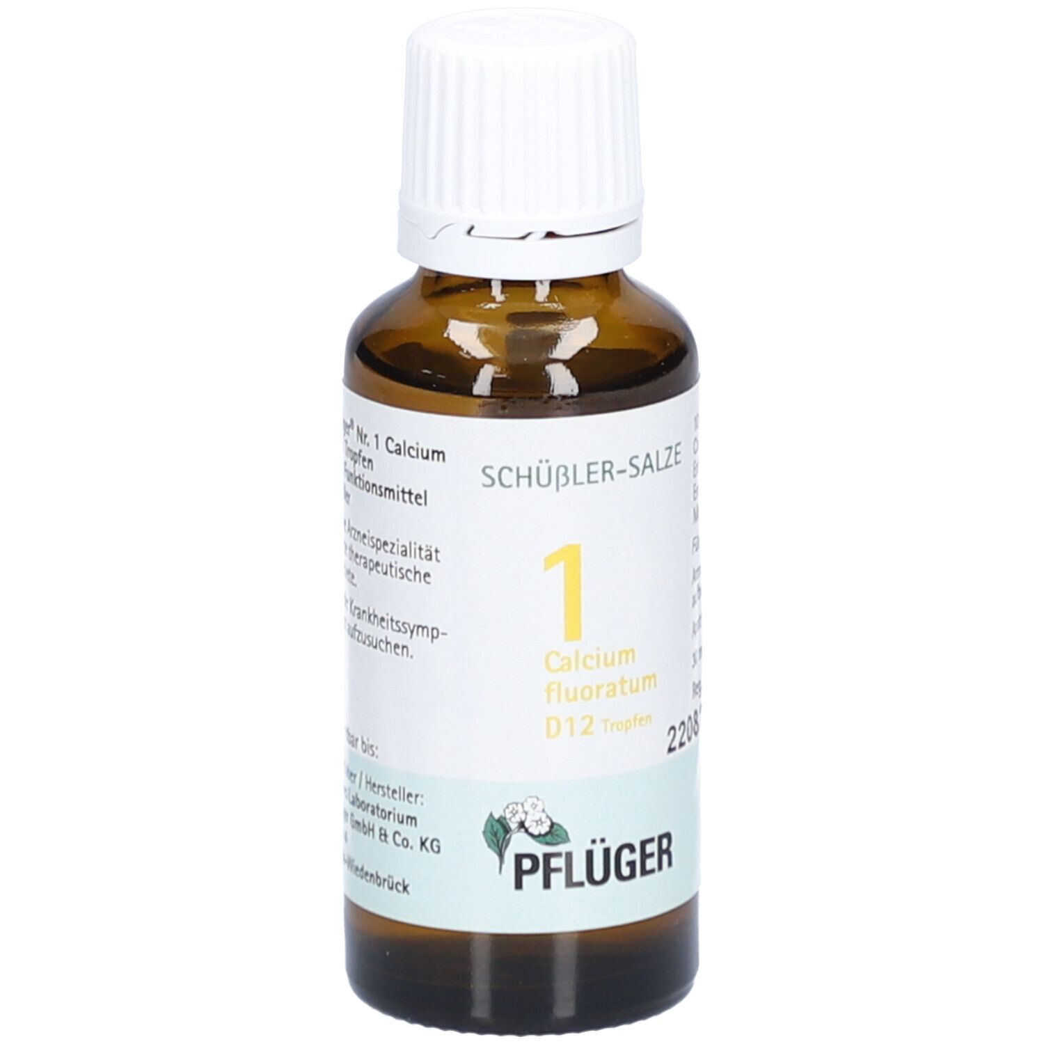 Schüßler-Salze 1 Calcium  fluoratum D12 Tropfen
