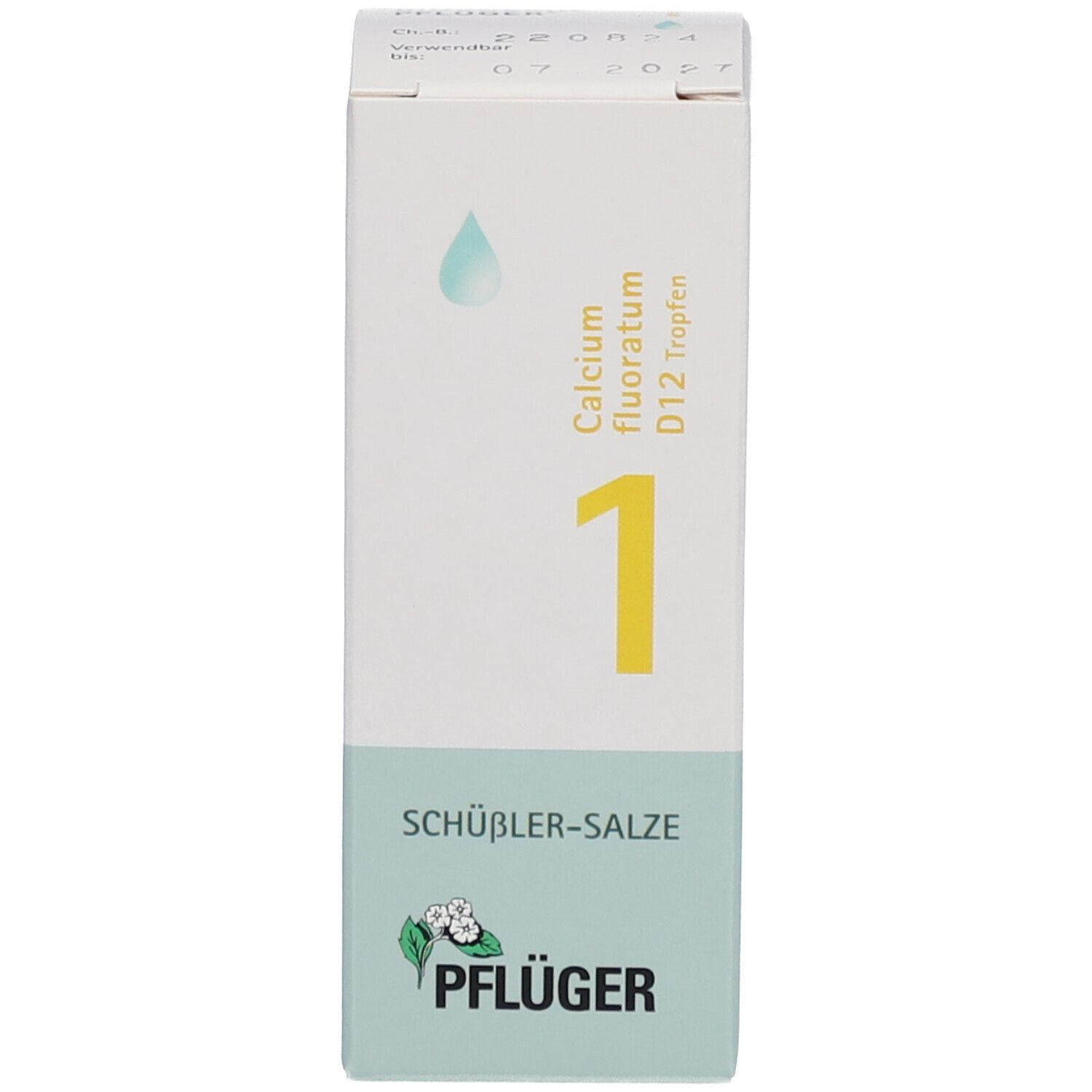 Schüßler-Salze 1 Calcium  fluoratum D12 Tropfen