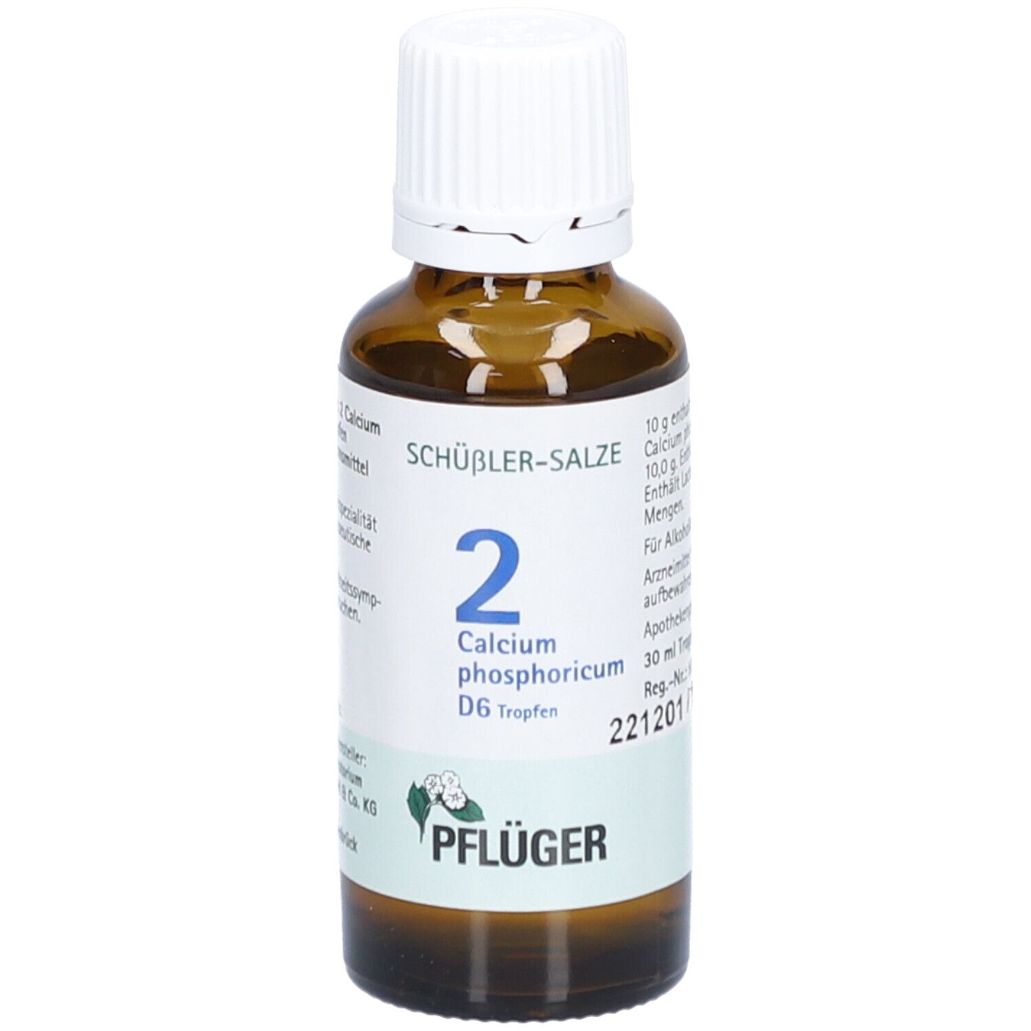 Schüßler-Salze 2 Calcium phosphoricum D6 Tropfen