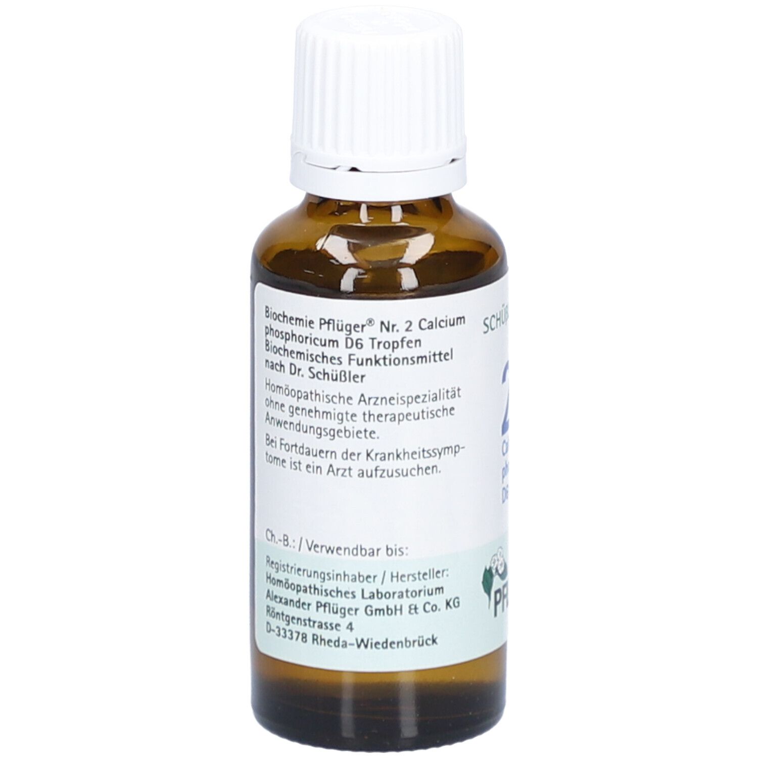 Schüßler-Salze 2 Calcium phosphoricum D6 Tropfen