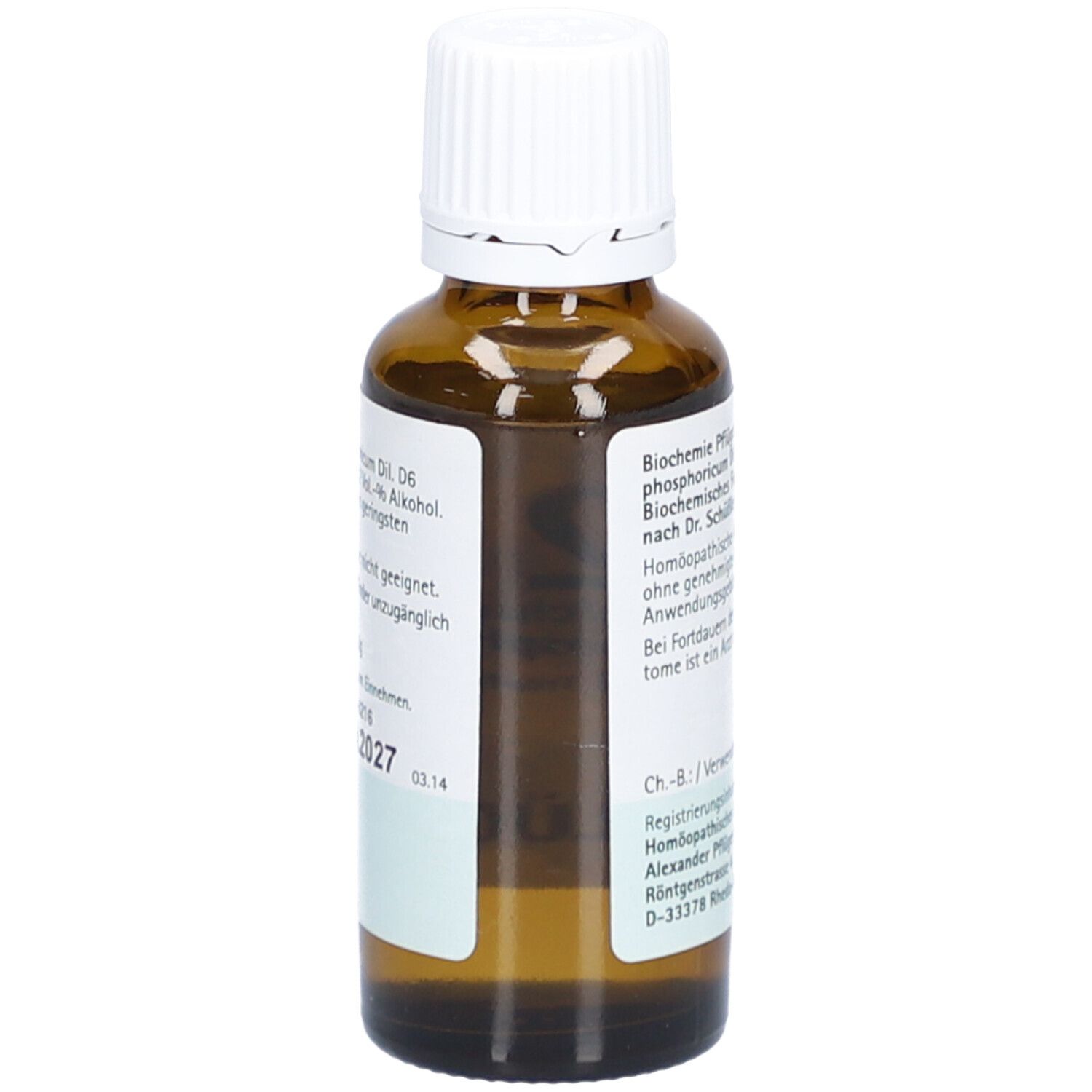 Schüßler-Salze 2 Calcium phosphoricum D6 Tropfen