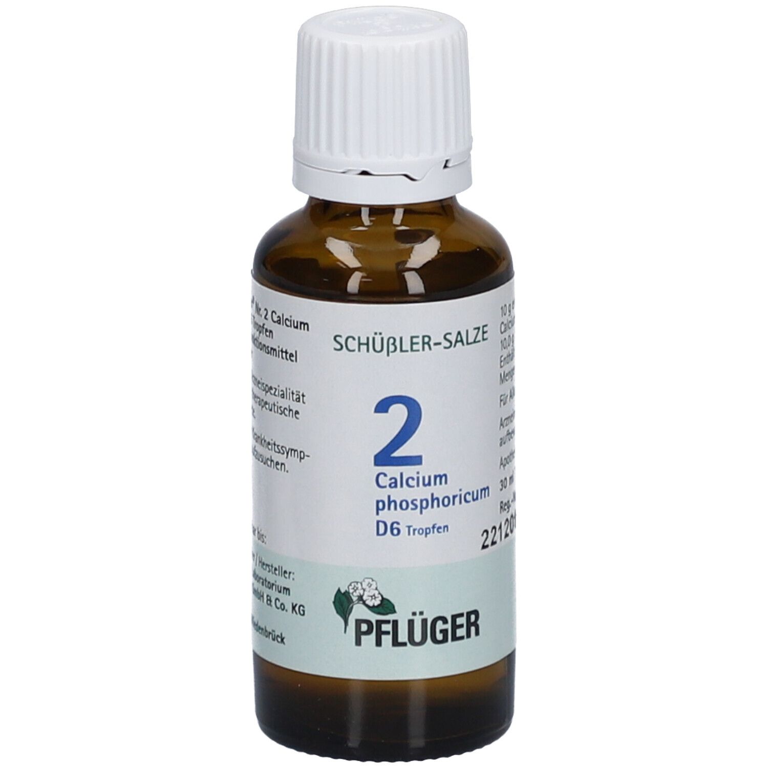 Schüßler-Salze 2 Calcium phosphoricum D6 Tropfen