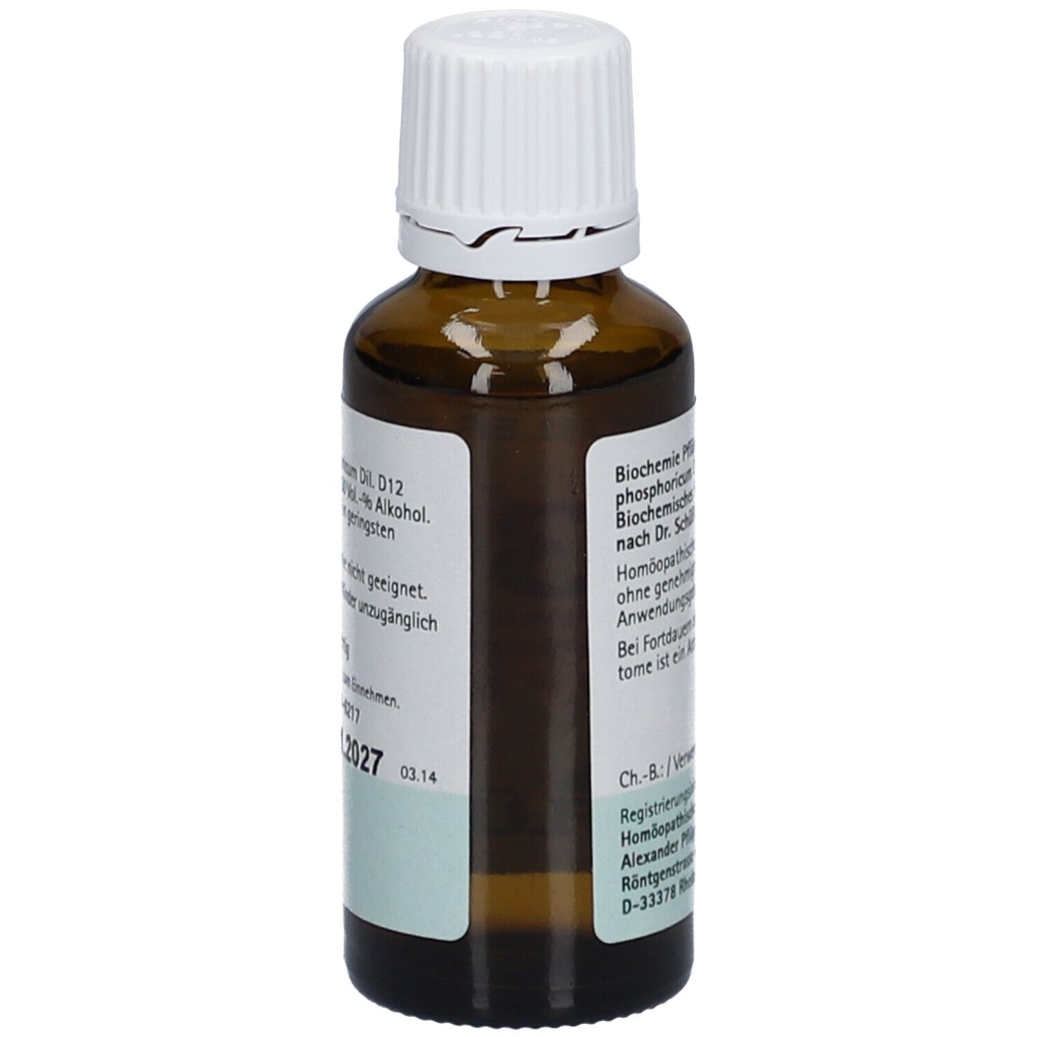 Schüßler-Salze 3 Ferrum phosphoricum D12 Tropfen
