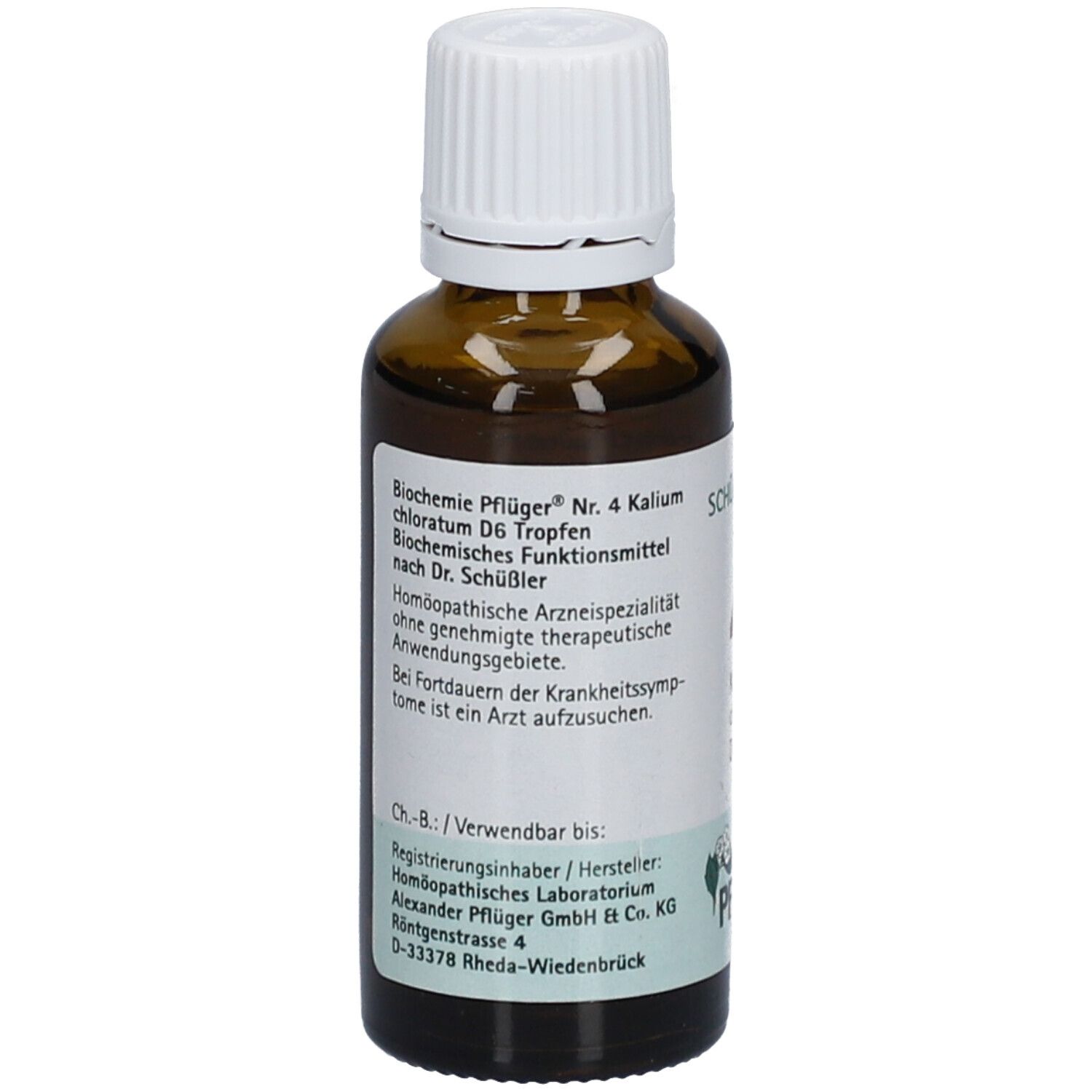 Schüßler-Salze 4 Kalium chloratum D6 Tropfen