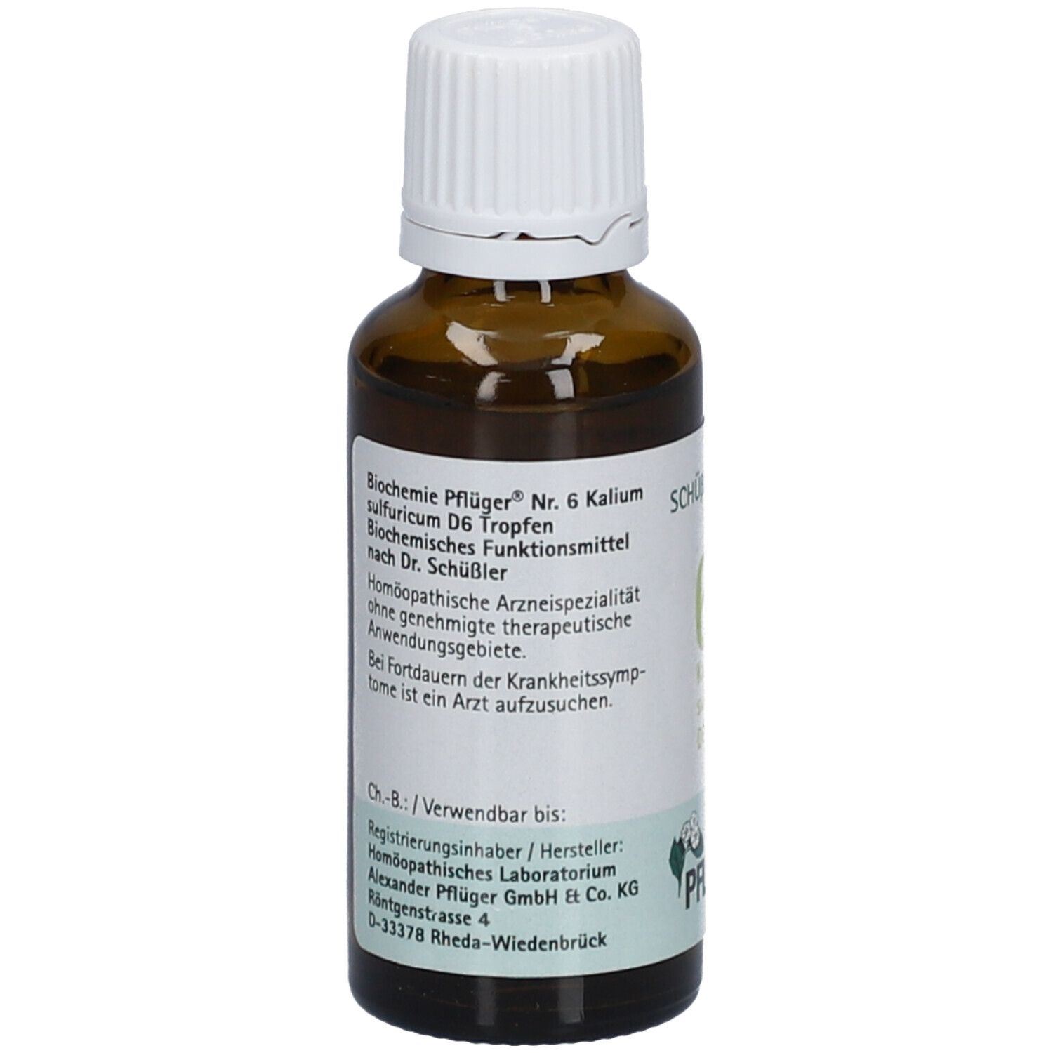 Schüßler-Salze 6 Kalium sulfuricum D6 Tropfen