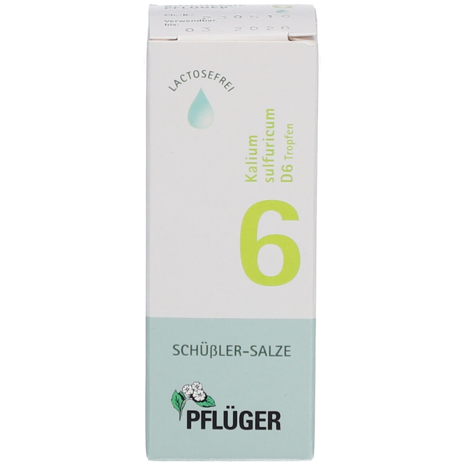Schüßler-Salze 6 Kalium sulfuricum D6 Tropfen