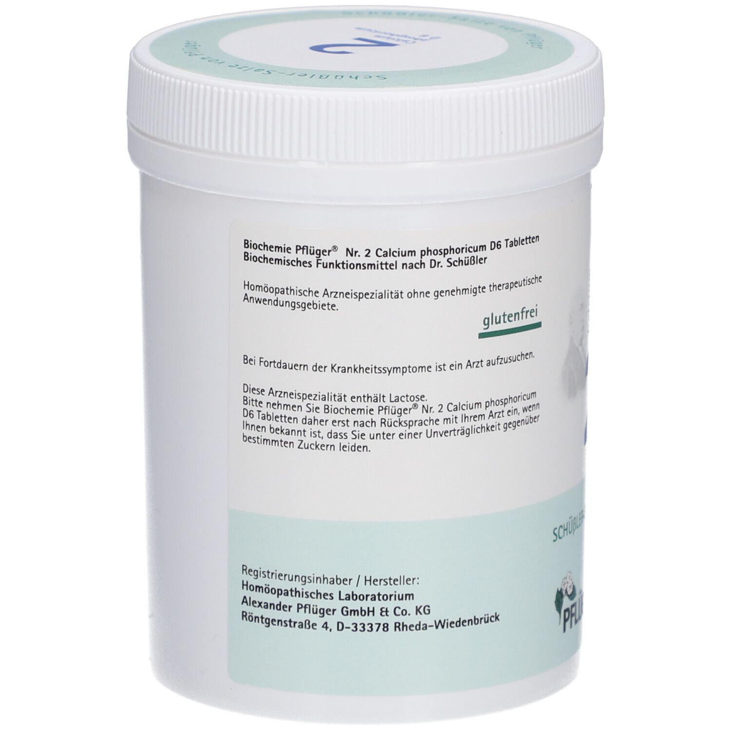 Schüßler-Salze 2 Calcium phosphoricum D6 Tabletten
