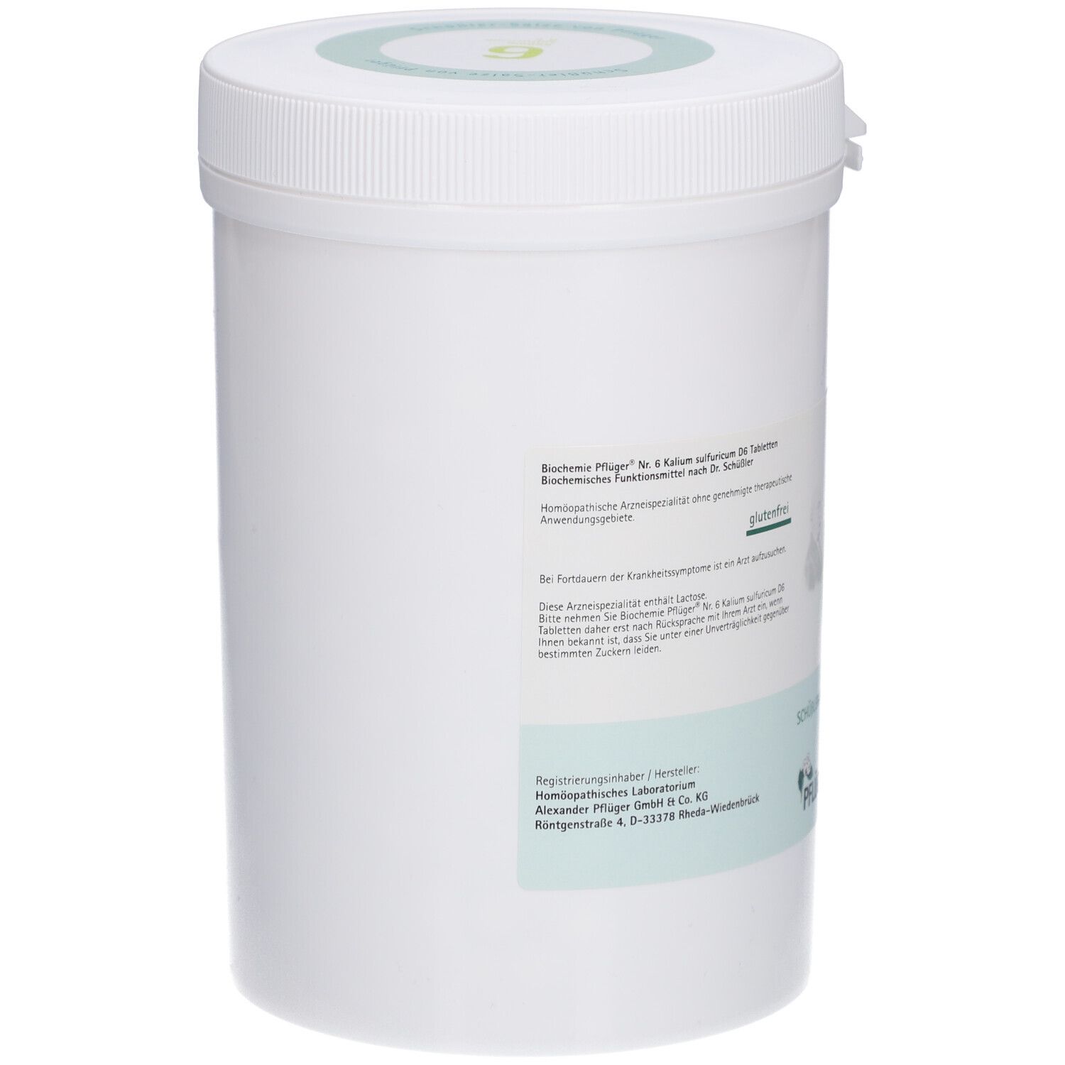 Schüßler-Salze 6 Kalium sulfuricum D6 Tabletten