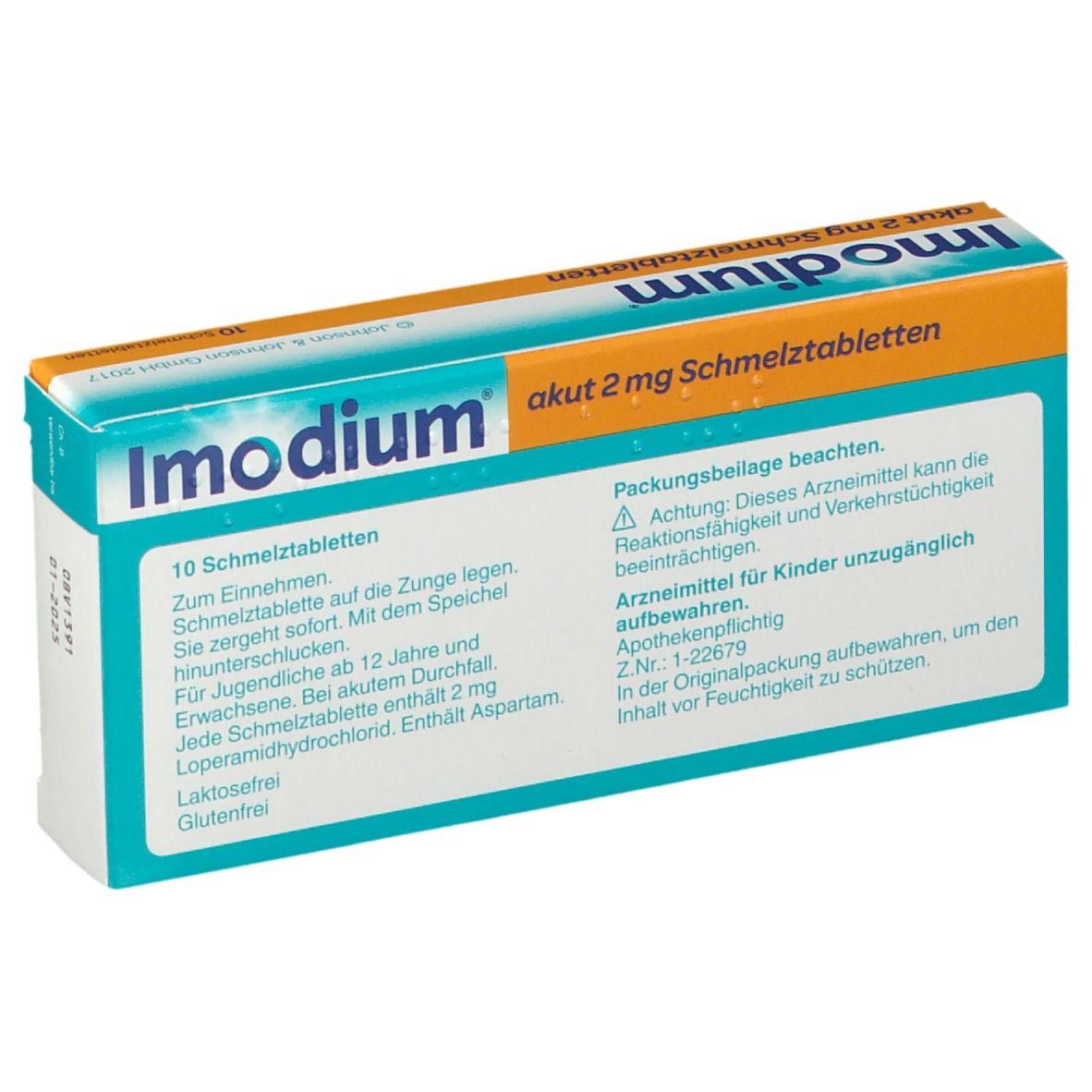 Imodium® akut 2 mg Schmelztabletten
