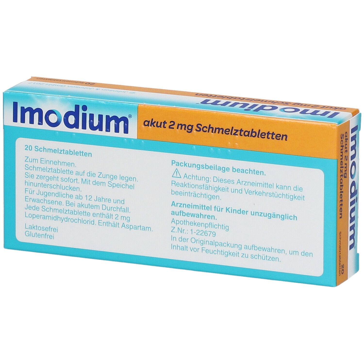 Imodium® akut 2 mg Schmelztabletten