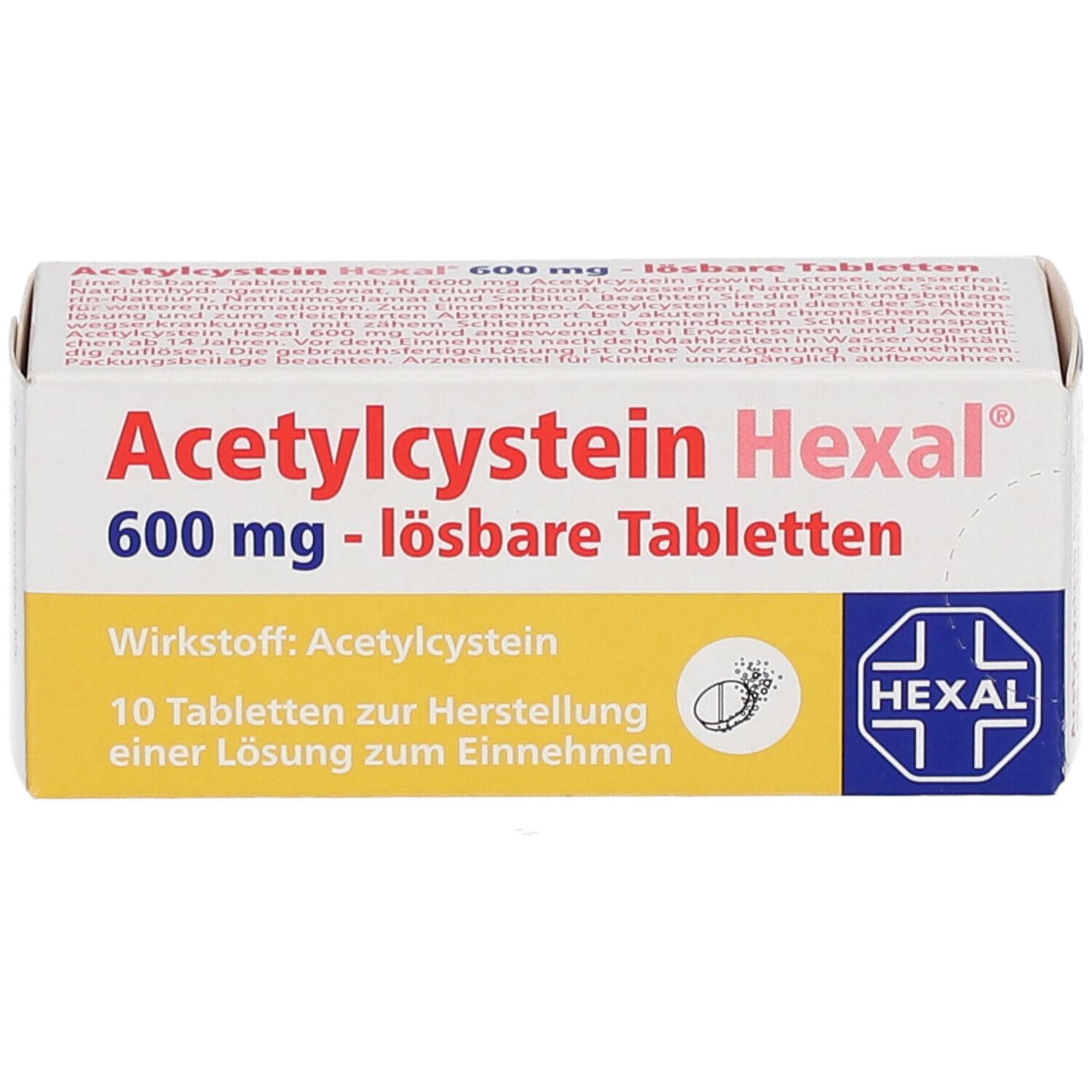 Acetylcystein Hexal® 600 mg