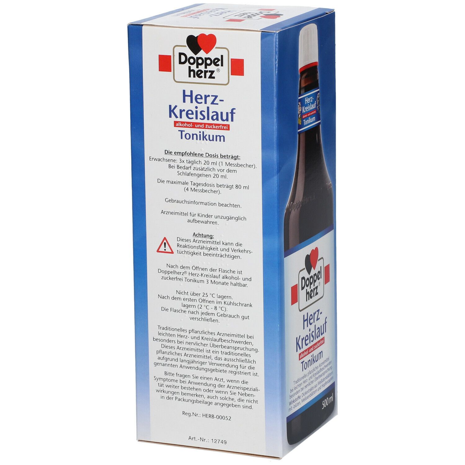 Doppelherz® Herz-Kreislauf Tonikum alkohol- und zuckerfrei