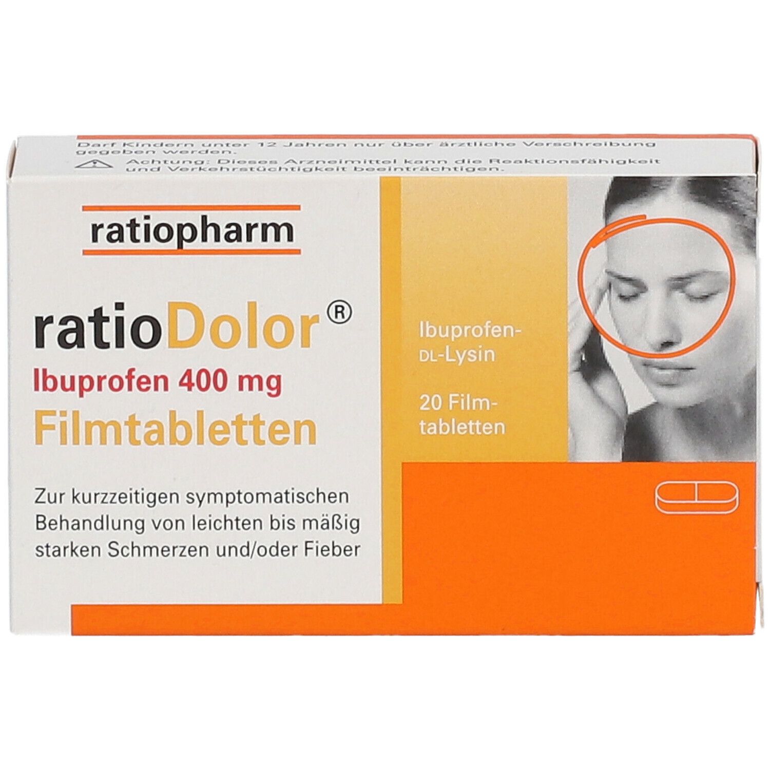 ratioDolor® Ibuprofen 400 mg