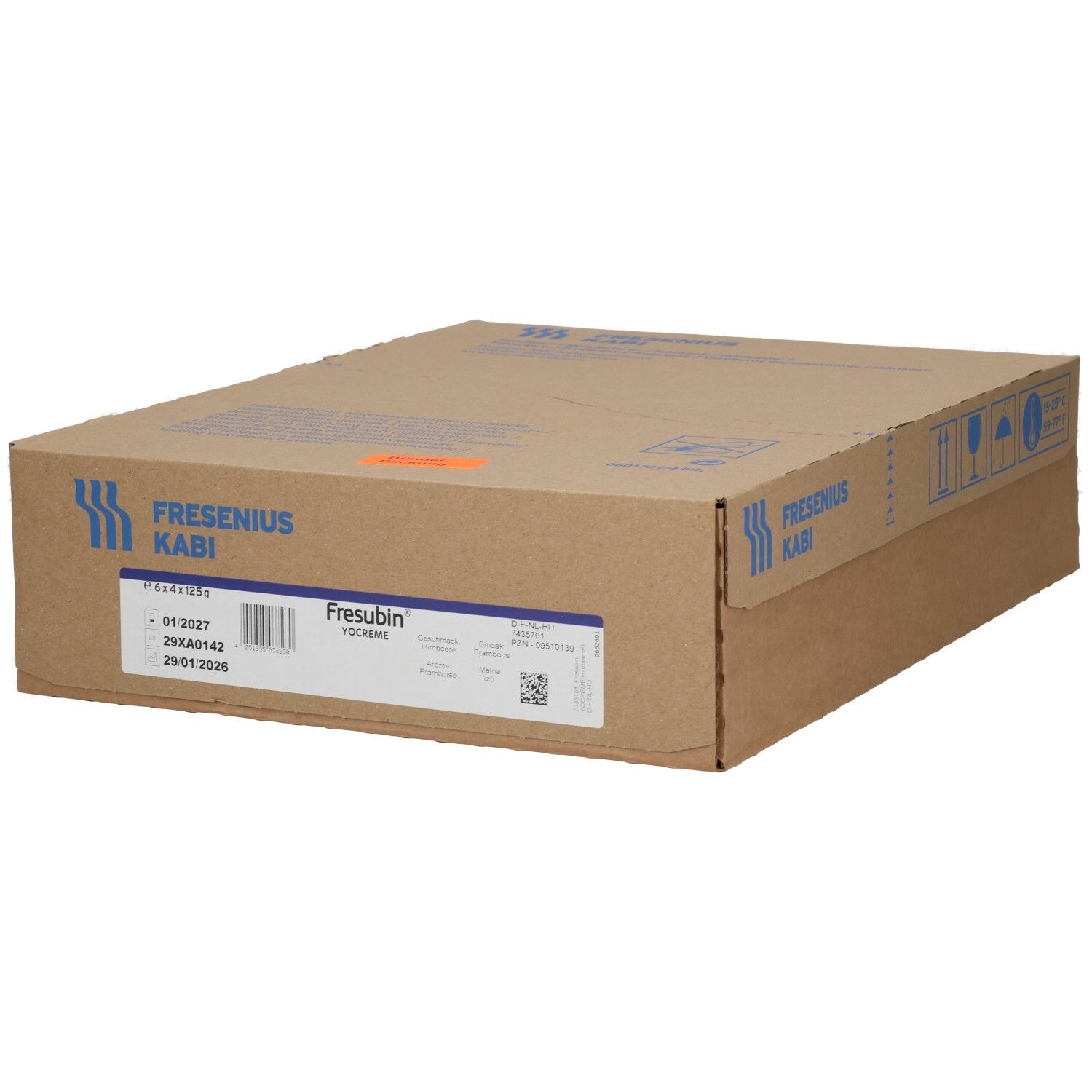 Fresenius Kabi Fresubin Yocreme Kartonverpackung.