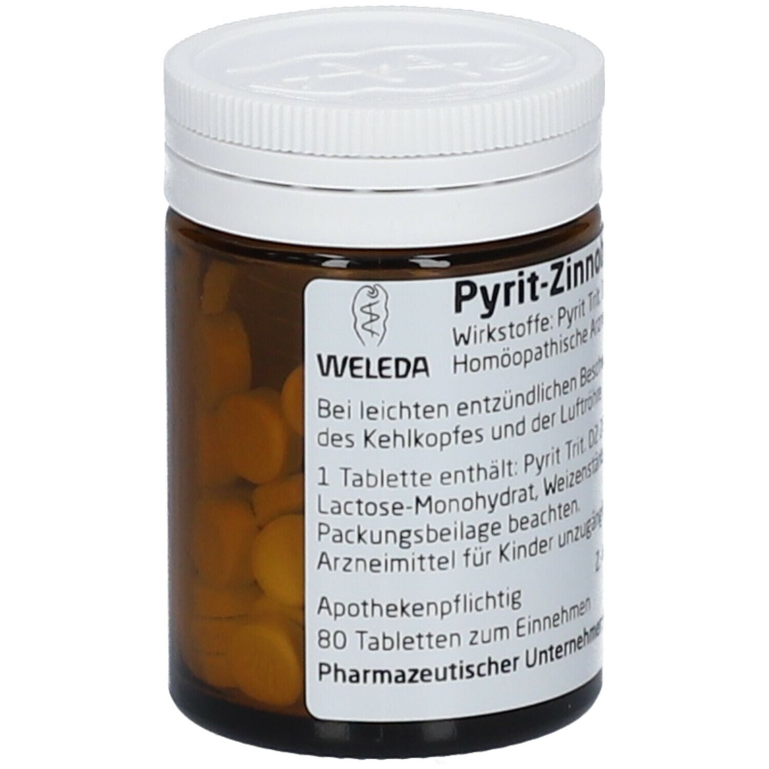 WELEDA Pyrit-Zinnober Tabletten