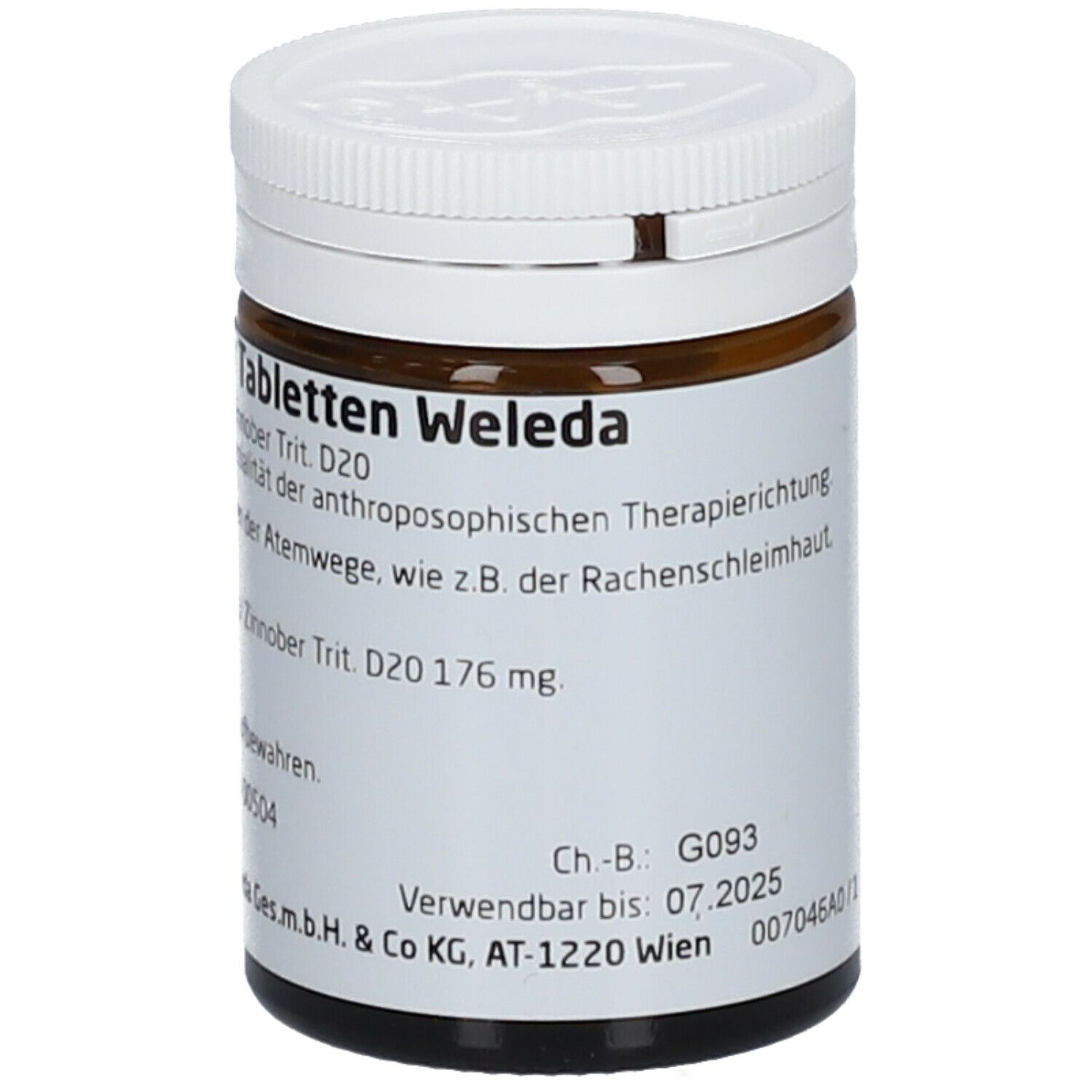 WELEDA Pyrit-Zinnober Tabletten