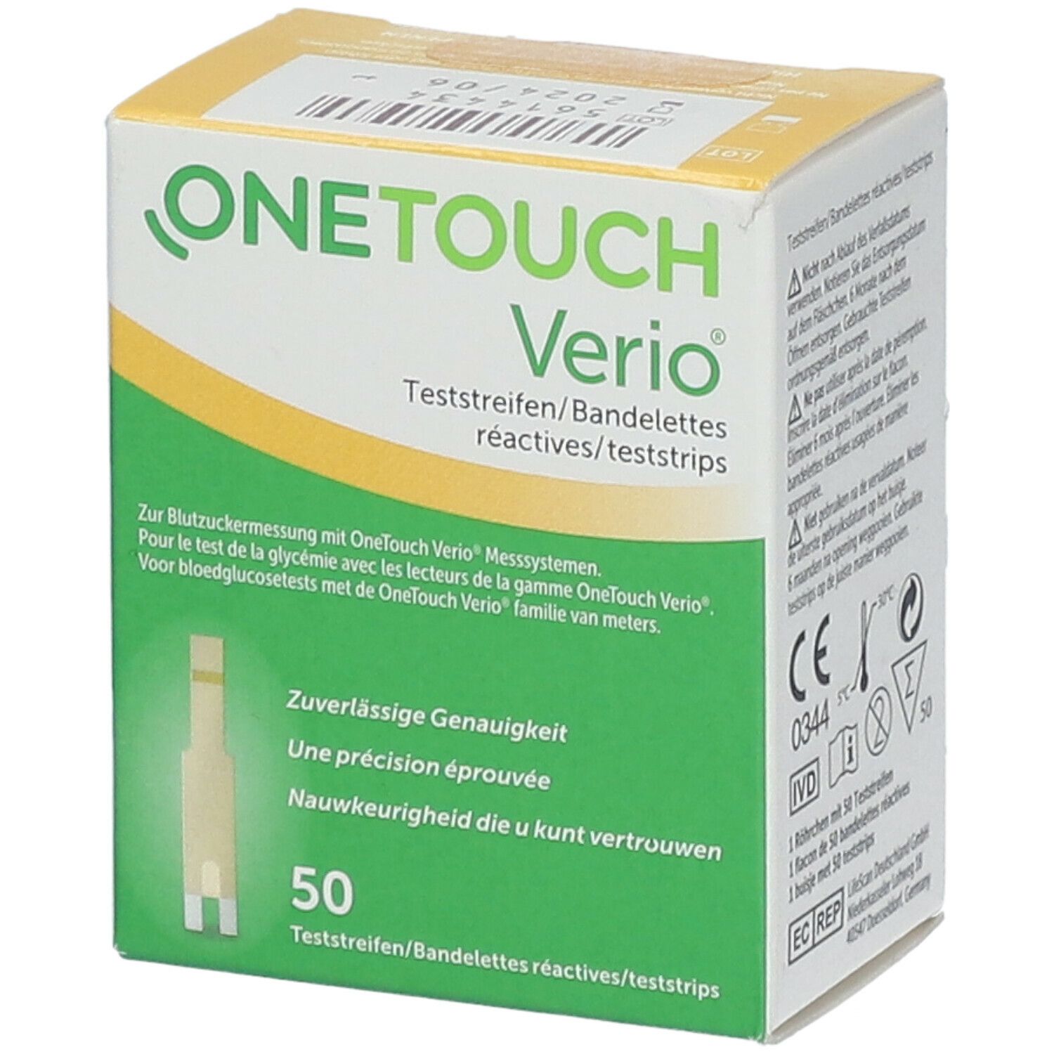 OneTouch® Verio Teststreifen