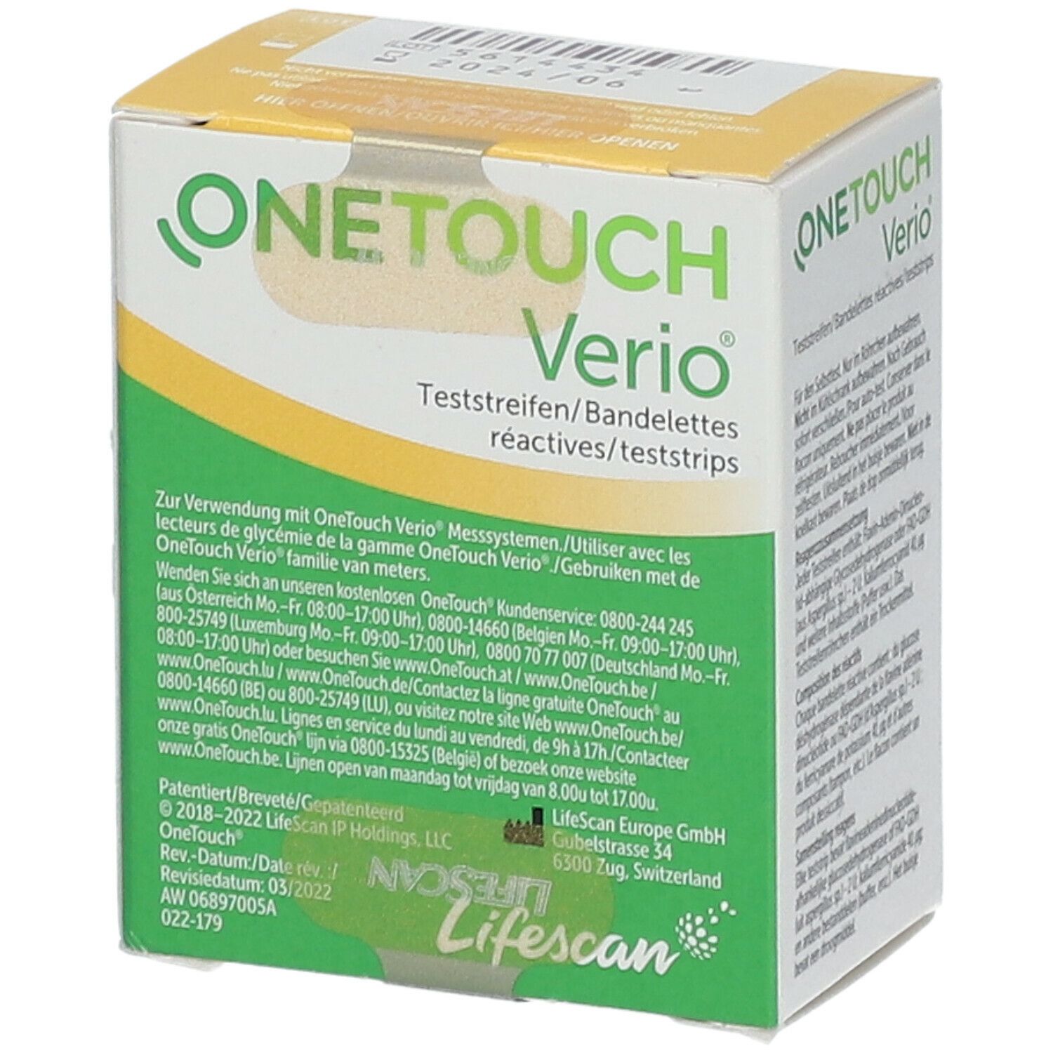 OneTouch® Verio Teststreifen