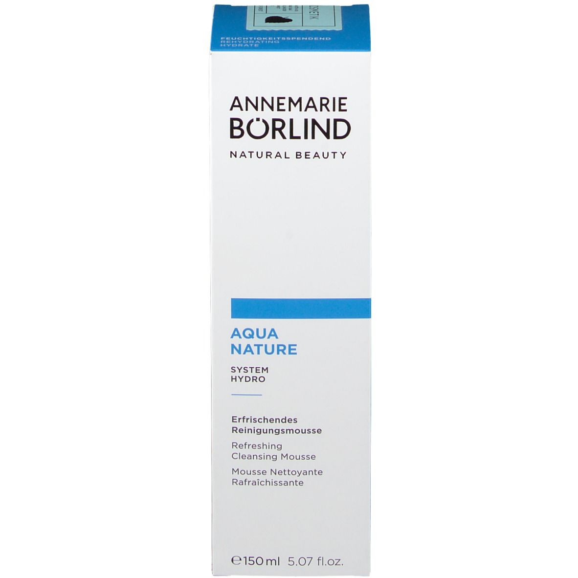 BÖRLIND AQUA NATURE SYSTEM HYDRO Erfrischrendes Reinigungsmousse