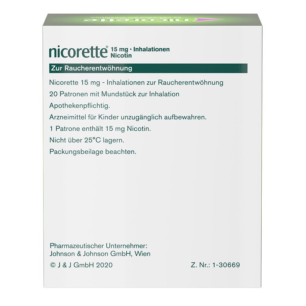 nicorette®  Inhalationen 15mg