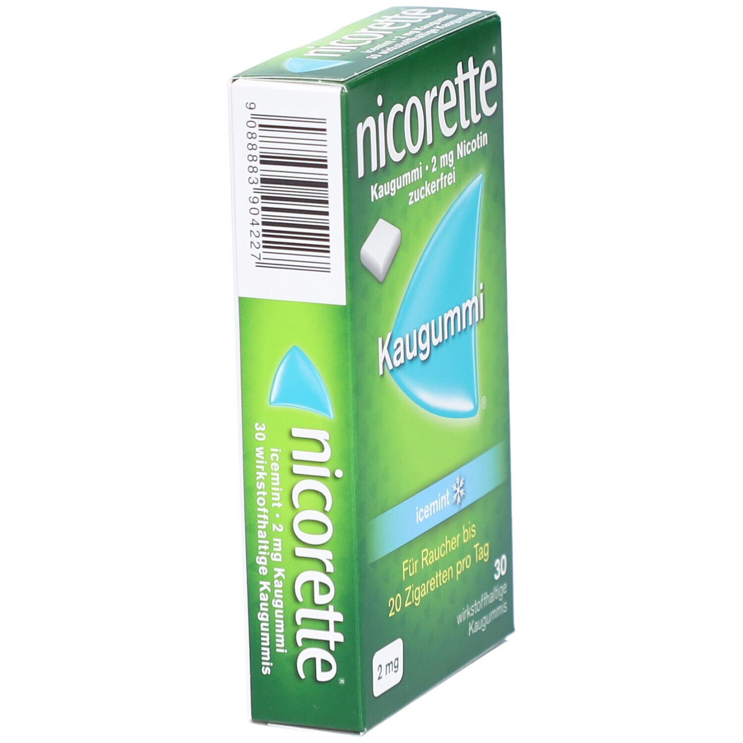 nicorette® Kaugummi icemint 2mg