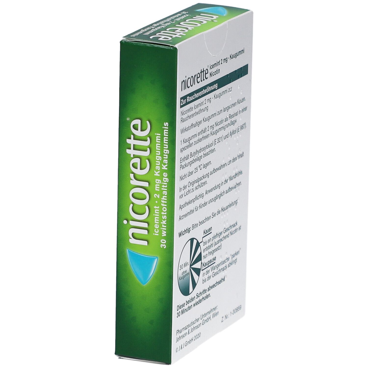 nicorette® Kaugummi icemint 2mg