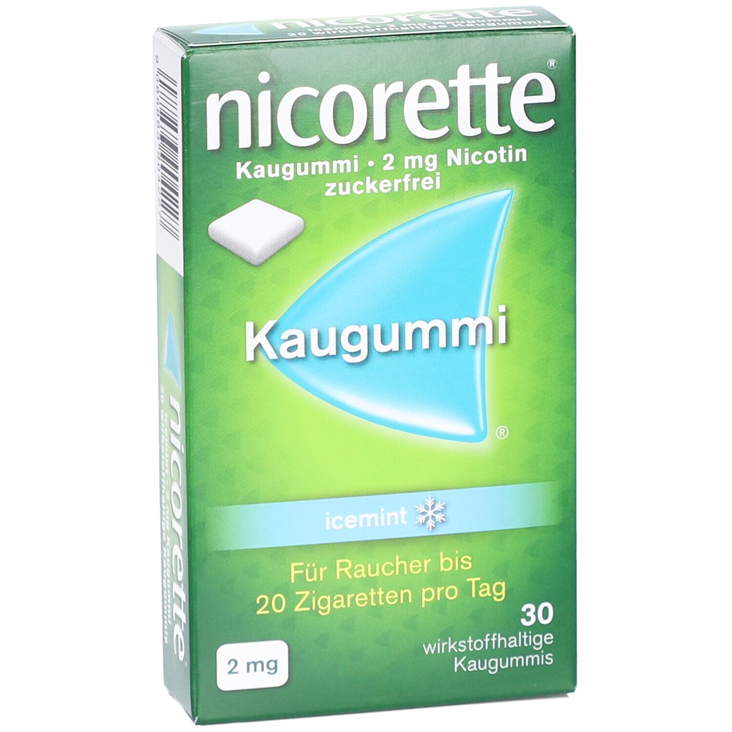nicorette® Kaugummi icemint 2mg