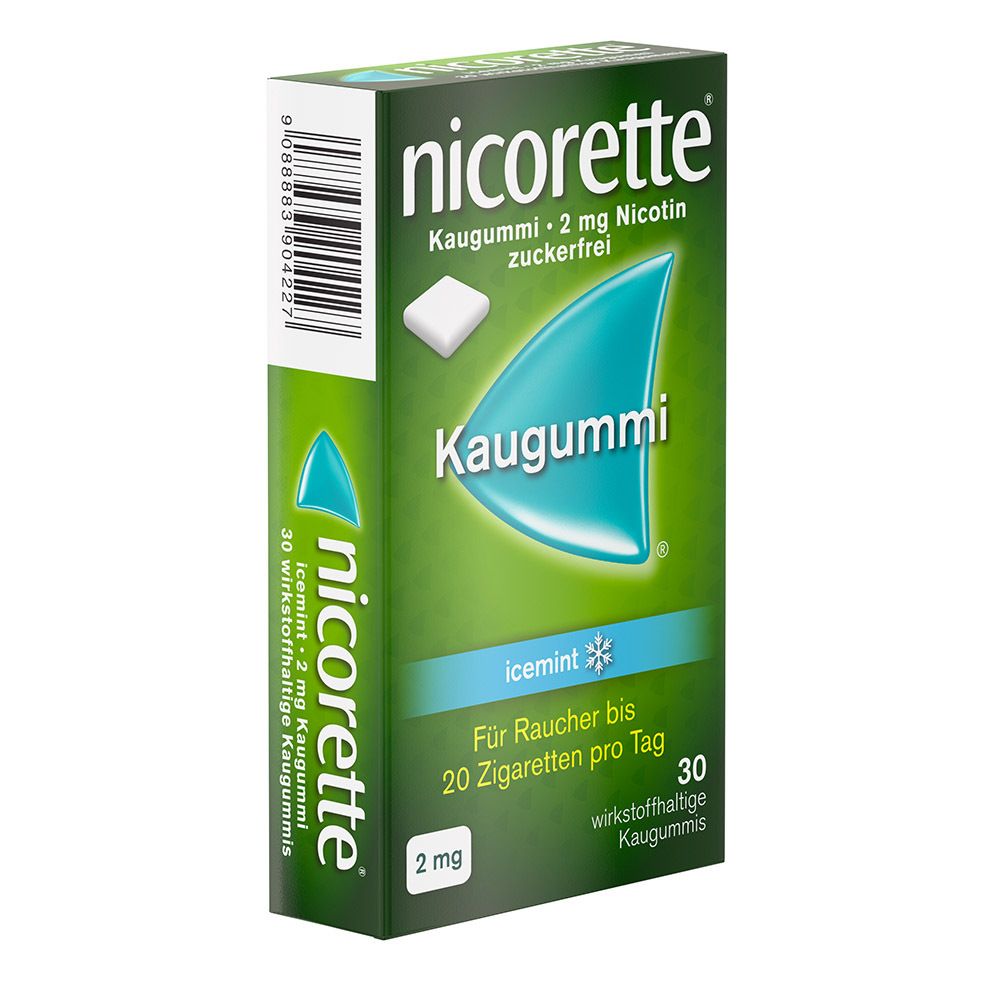 nicorette® Kaugummi icemint 2mg