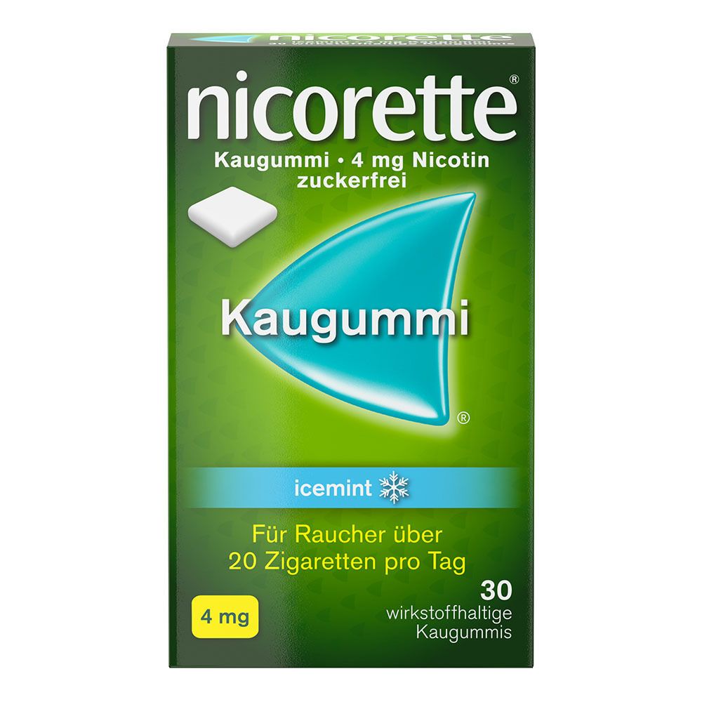 nicorette® Kaugummi icemint 4mg