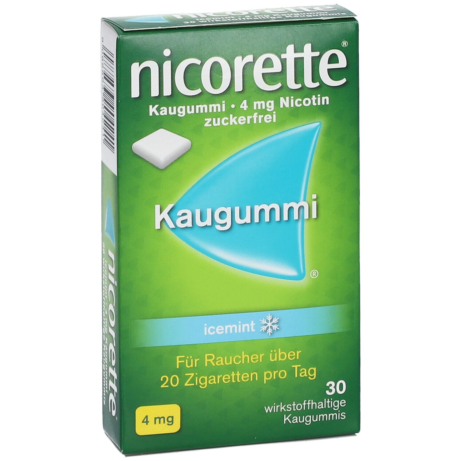 nicorette® Kaugummi icemint 4mg