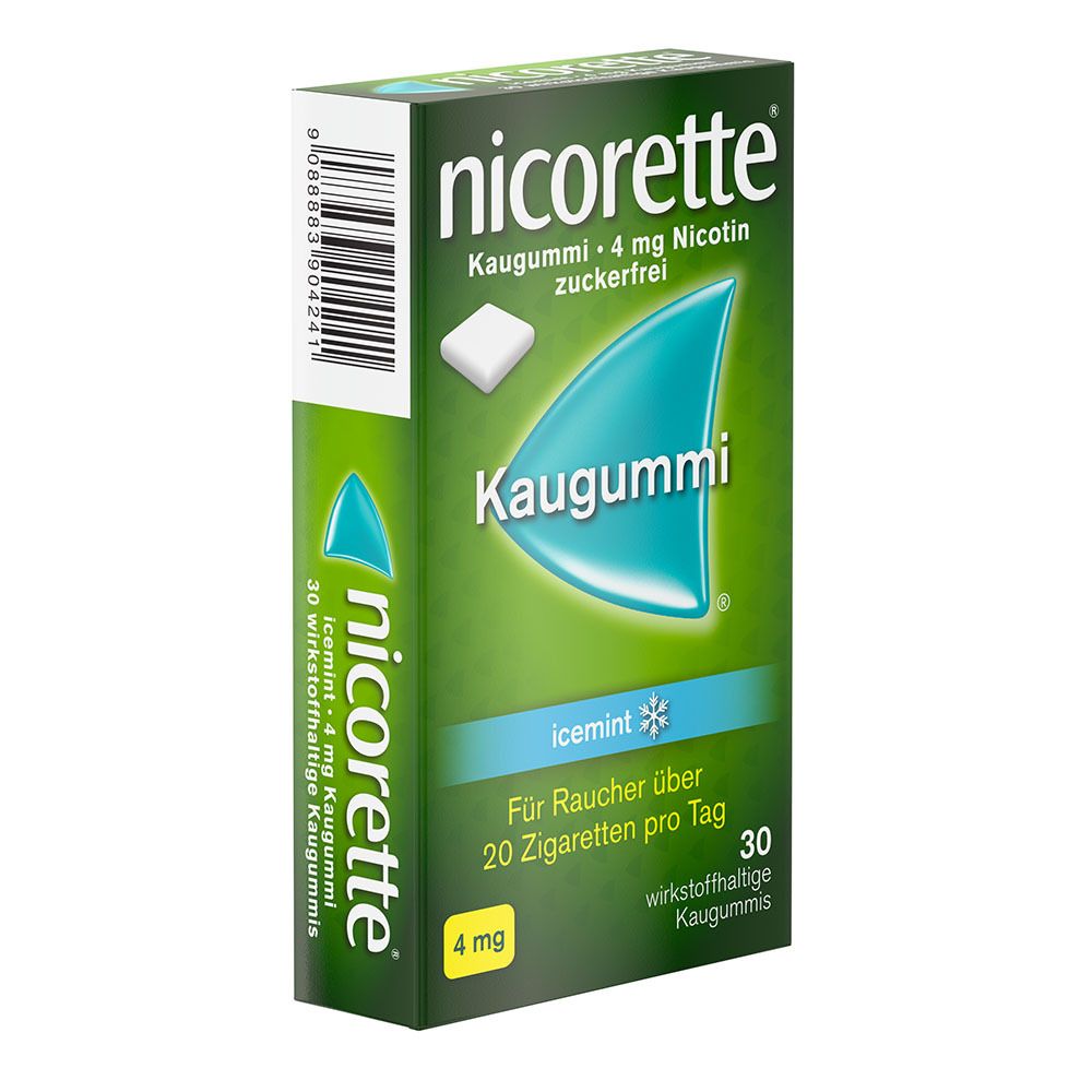 nicorette® Kaugummi icemint 4mg