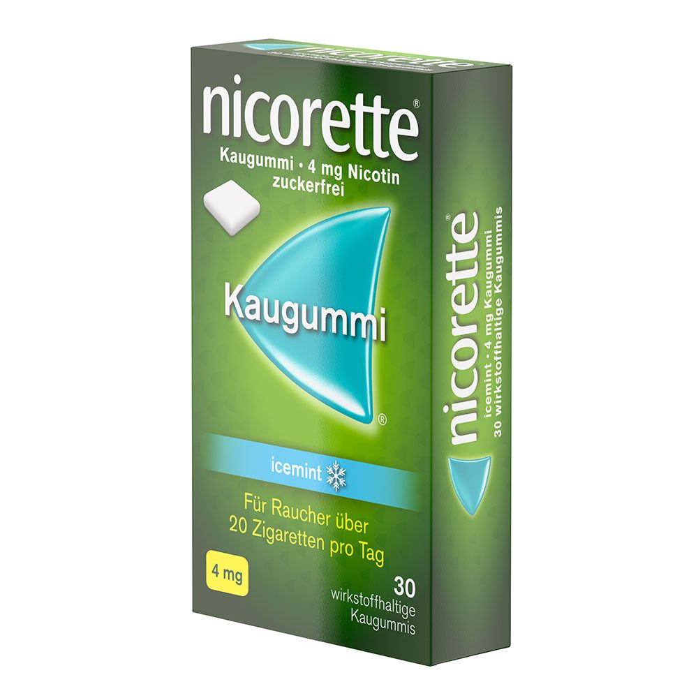 nicorette® Kaugummi icemint 4mg