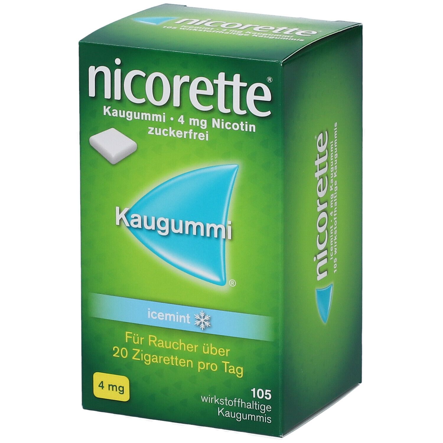 nicorette® Kaugummi icemint 4mg