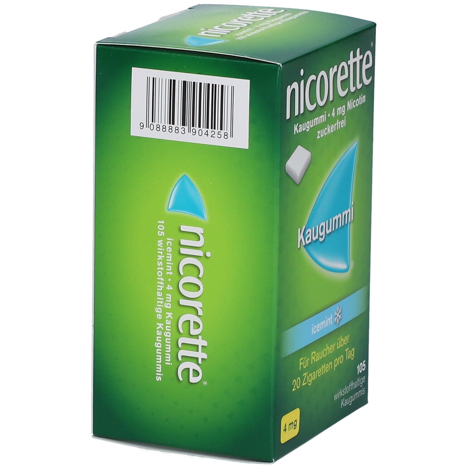 nicorette® Kaugummi icemint 4mg