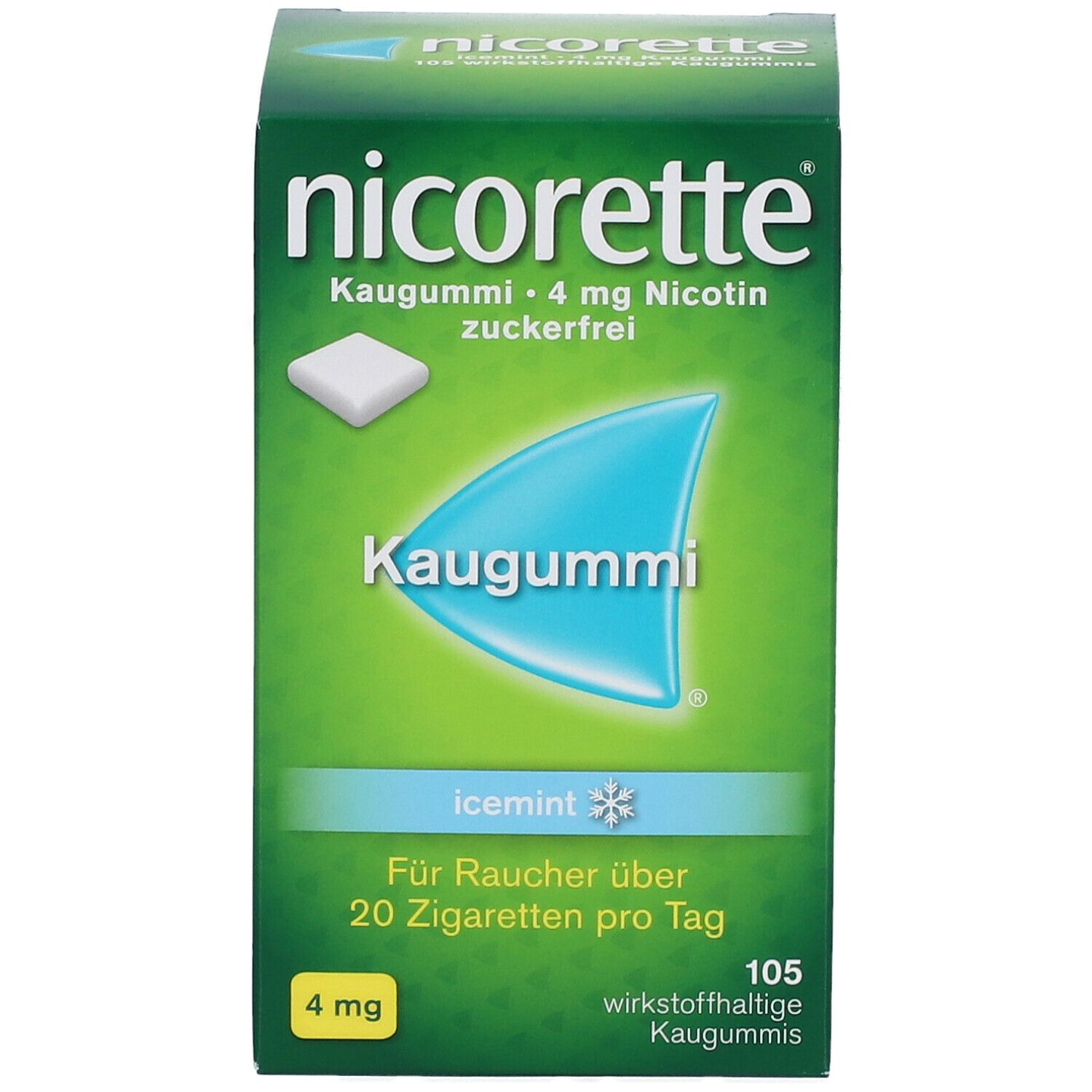 nicorette® Kaugummi icemint 4mg